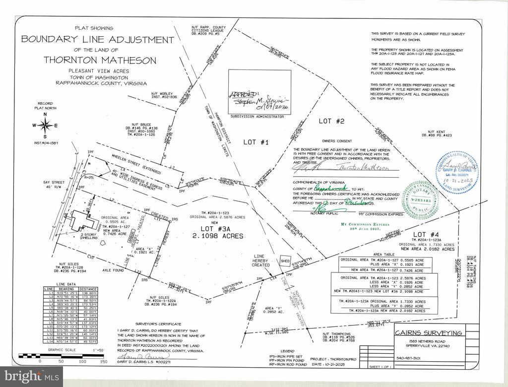 558 GAY ST, WASHINGTON, Virginia 22747, 4 Bedrooms Bedrooms, ,3 BathroomsBathrooms,Residential,558 GAY ST,VARP2002632 MLS # VARP2002632