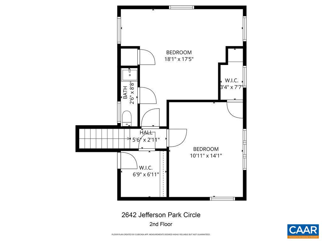 2642 JEFFERSON PARK CIR, CHARLOTTESVILLE, Virginia 22903, 4 Bedrooms Bedrooms, ,2 BathroomsBathrooms,Residential,2642 JEFFERSON PARK CIR,676264 MLS # 676264