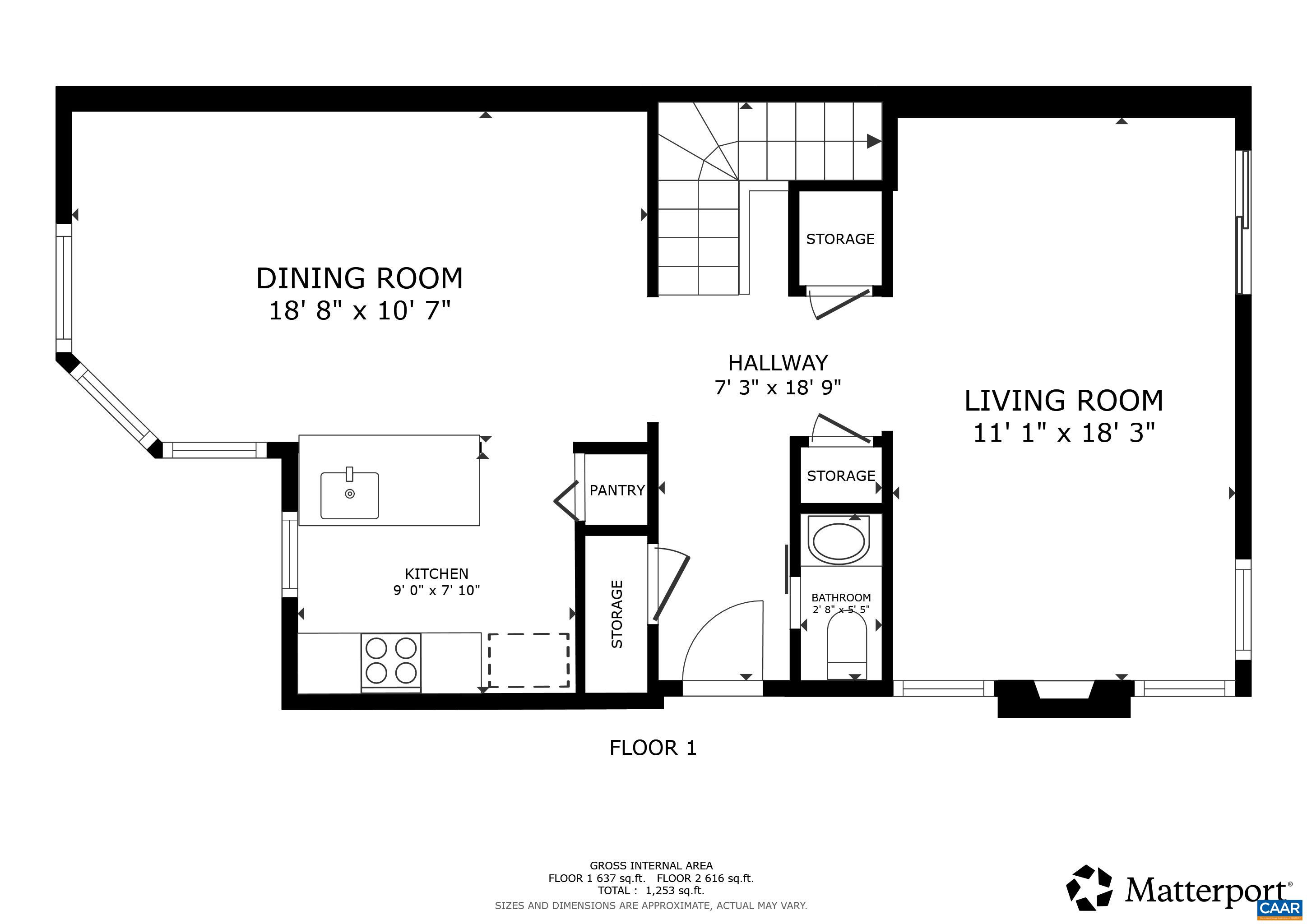 1241 CHATHAM RDG, CHARLOTTESVILLE, Virginia 22901, 2 Bedrooms Bedrooms, ,2 BathroomsBathrooms,Residential,1241 CHATHAM RDG,676590 MLS # 676590