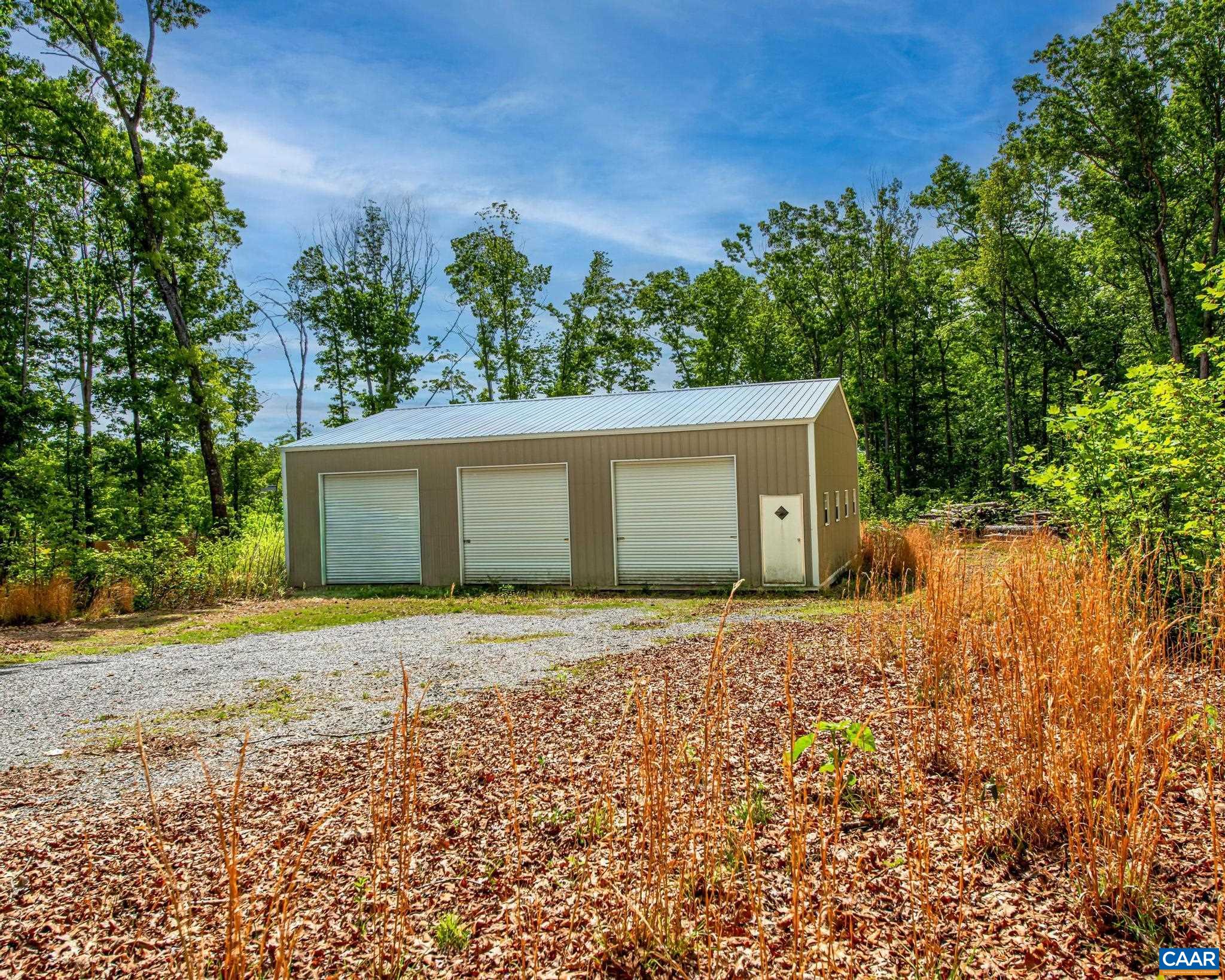 2nd DETACHED 3-CAR GARAGE - no electricity - UTILITY SHOP
