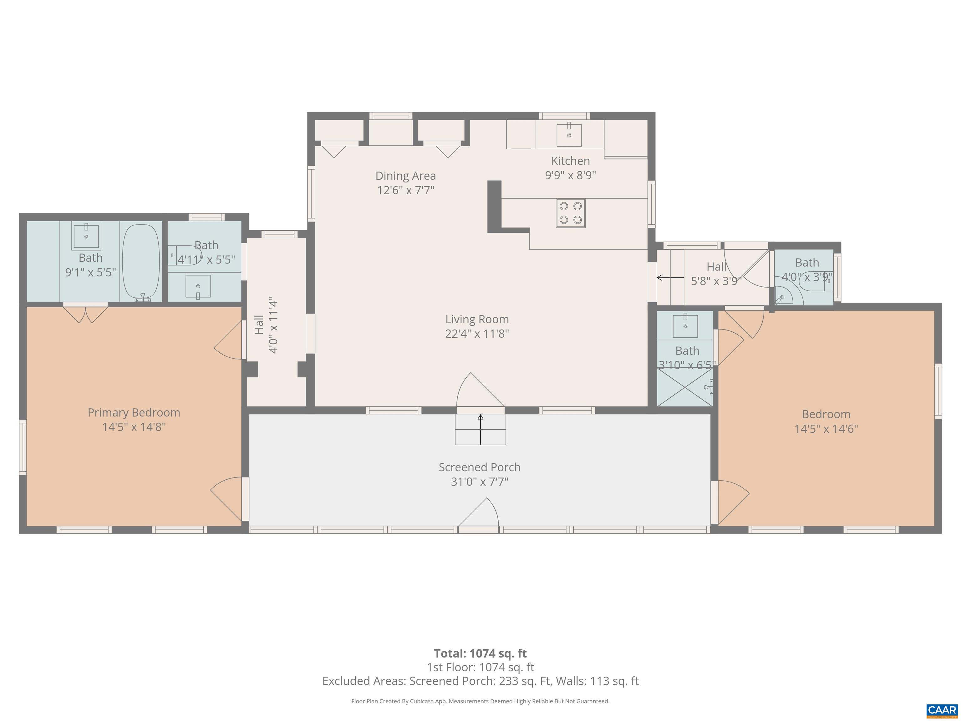 2068 LAKESIDE DR, CHARLOTTESVILLE, Virginia 22901, 2 Bedrooms Bedrooms, ,2 BathroomsBathrooms,Residential,The Lake Albemarle Cottage,2068 LAKESIDE DR,676602 MLS # 676602