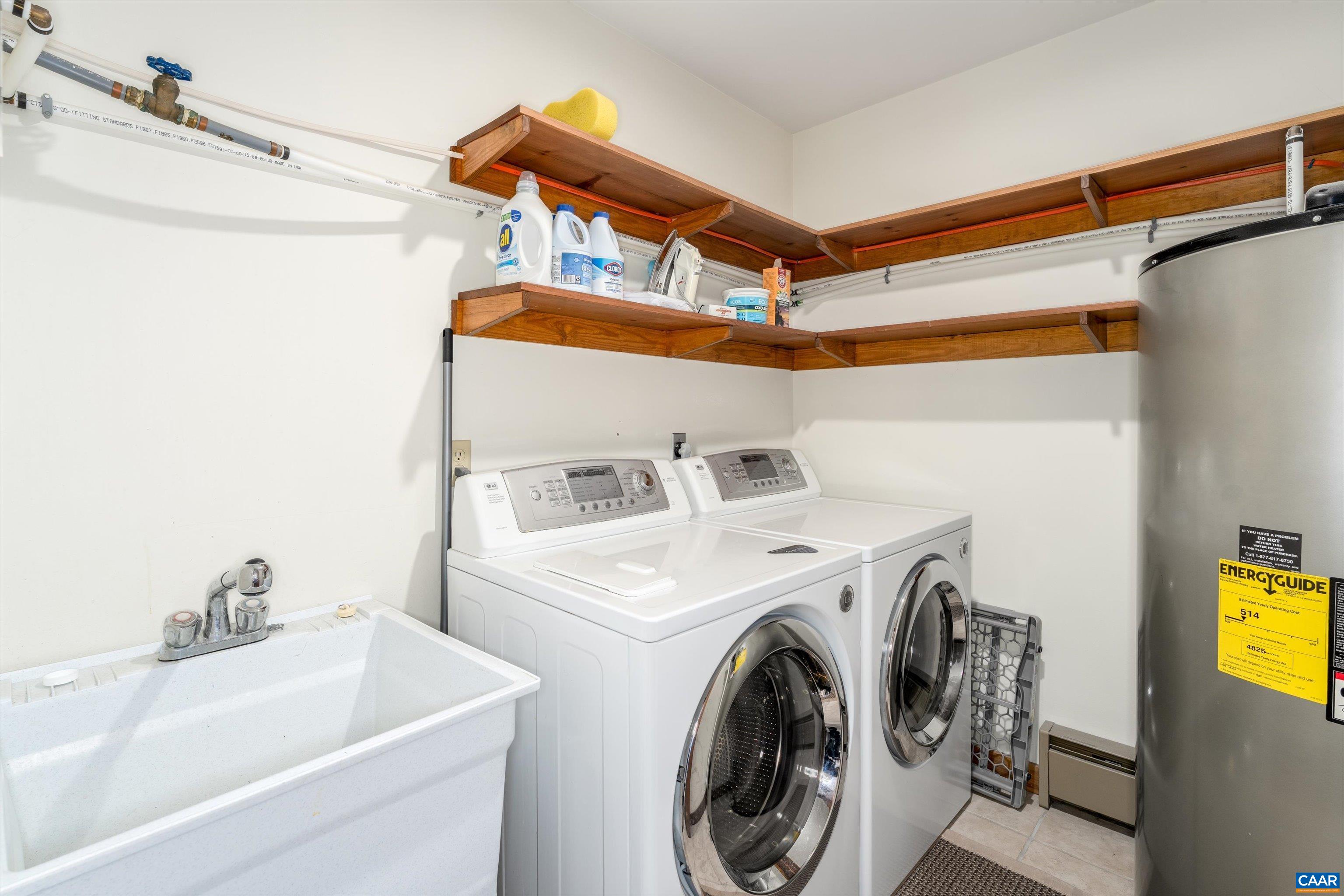 Full size washer and dryer