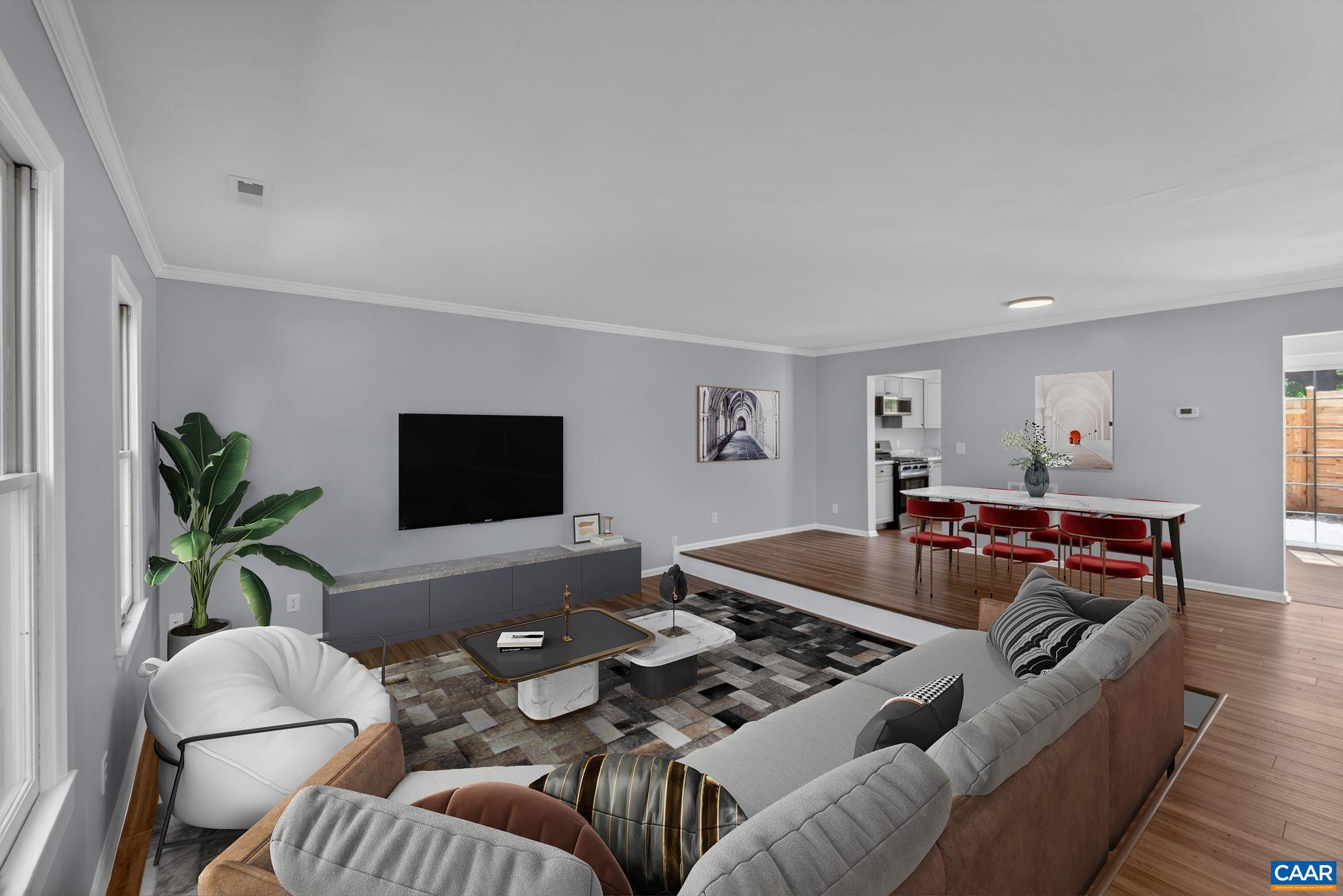 some images are virtually staged for illustrating scale and furniture placement ideas