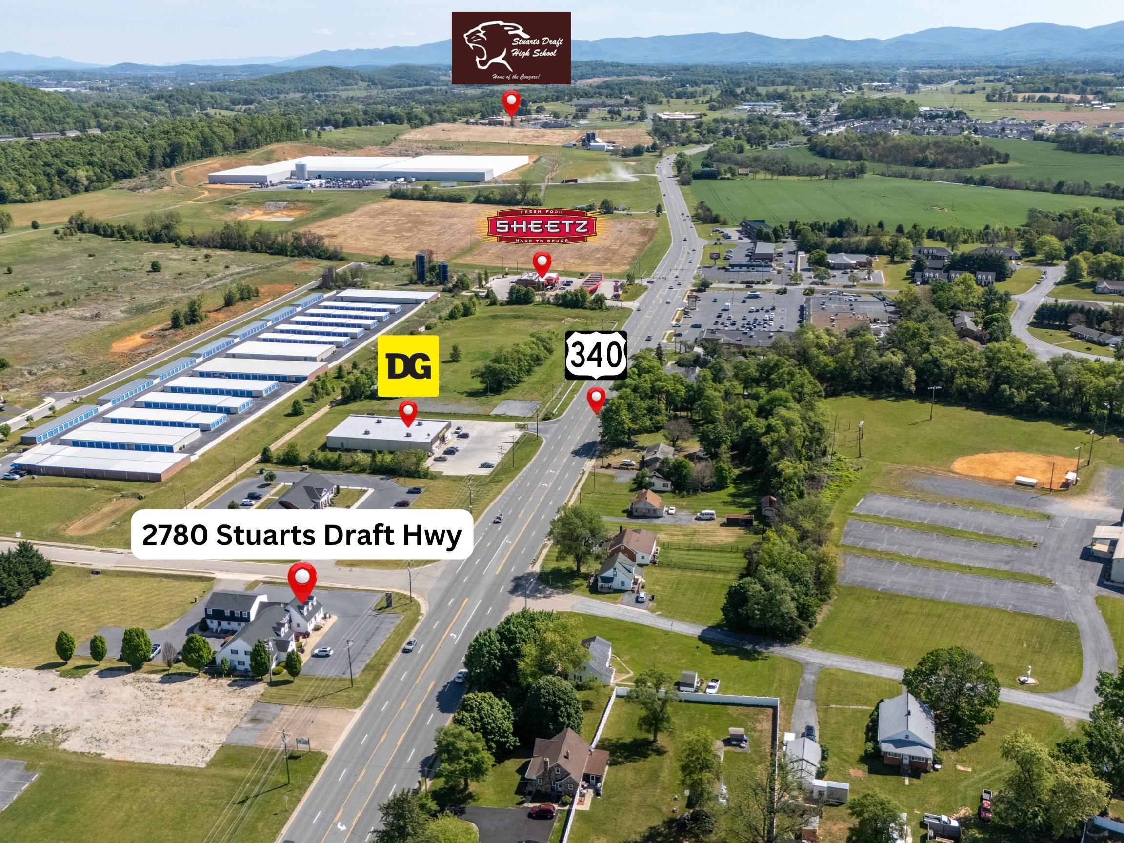 2780 STUARTS DRAFT HWY, STUARTS DRAFT, Virginia 24477, ,Commercial,2780 STUARTS DRAFT HWY,676679 MLS # 676679