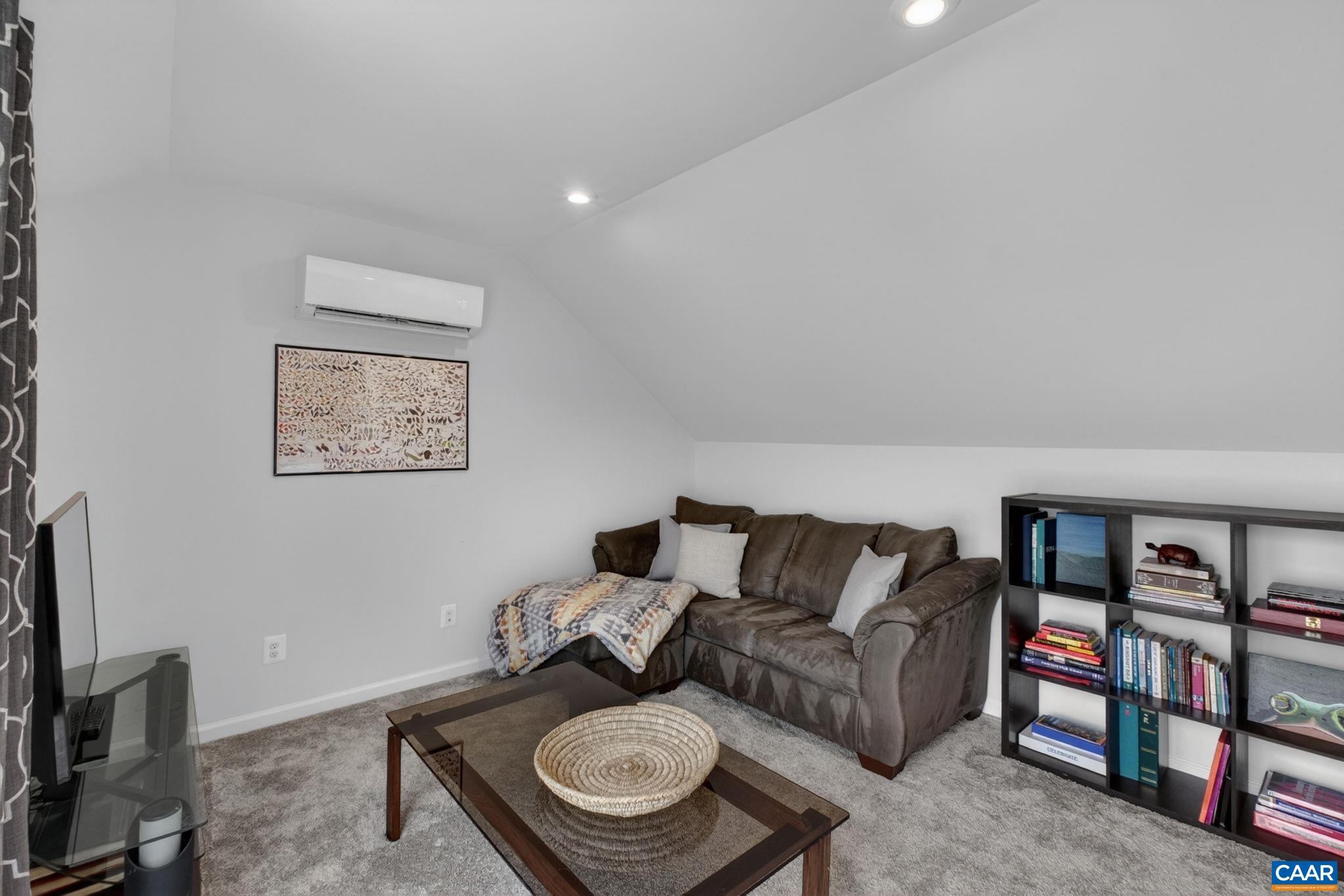 Separate ductless HVAC keeps top floor comfortable