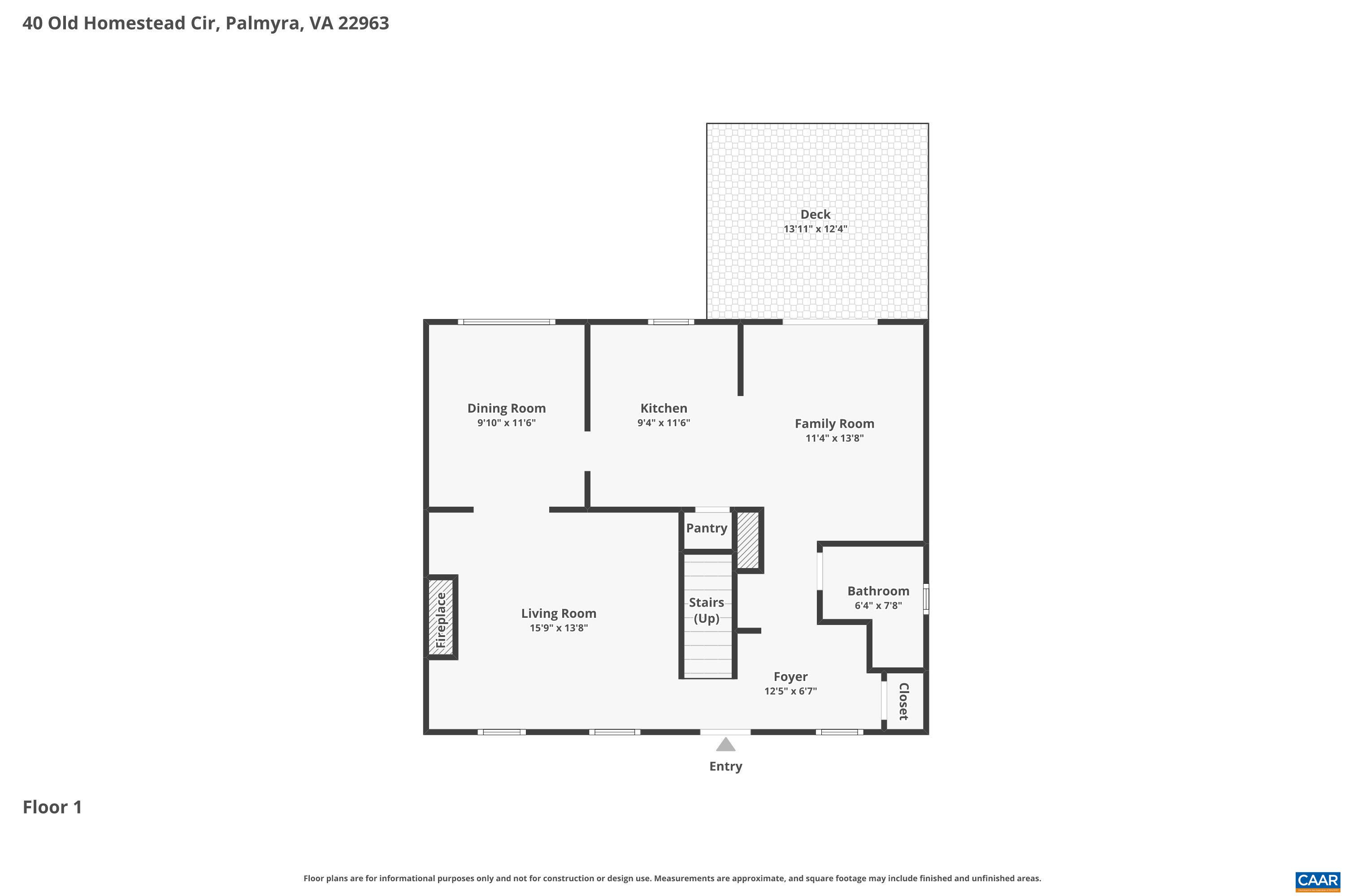 4 OLD HOMESTEAD CIR, PALMYRA, Virginia 22963, 3 Bedrooms Bedrooms, ,2 BathroomsBathrooms,Residential,4 OLD HOMESTEAD CIR,676678 MLS # 676678