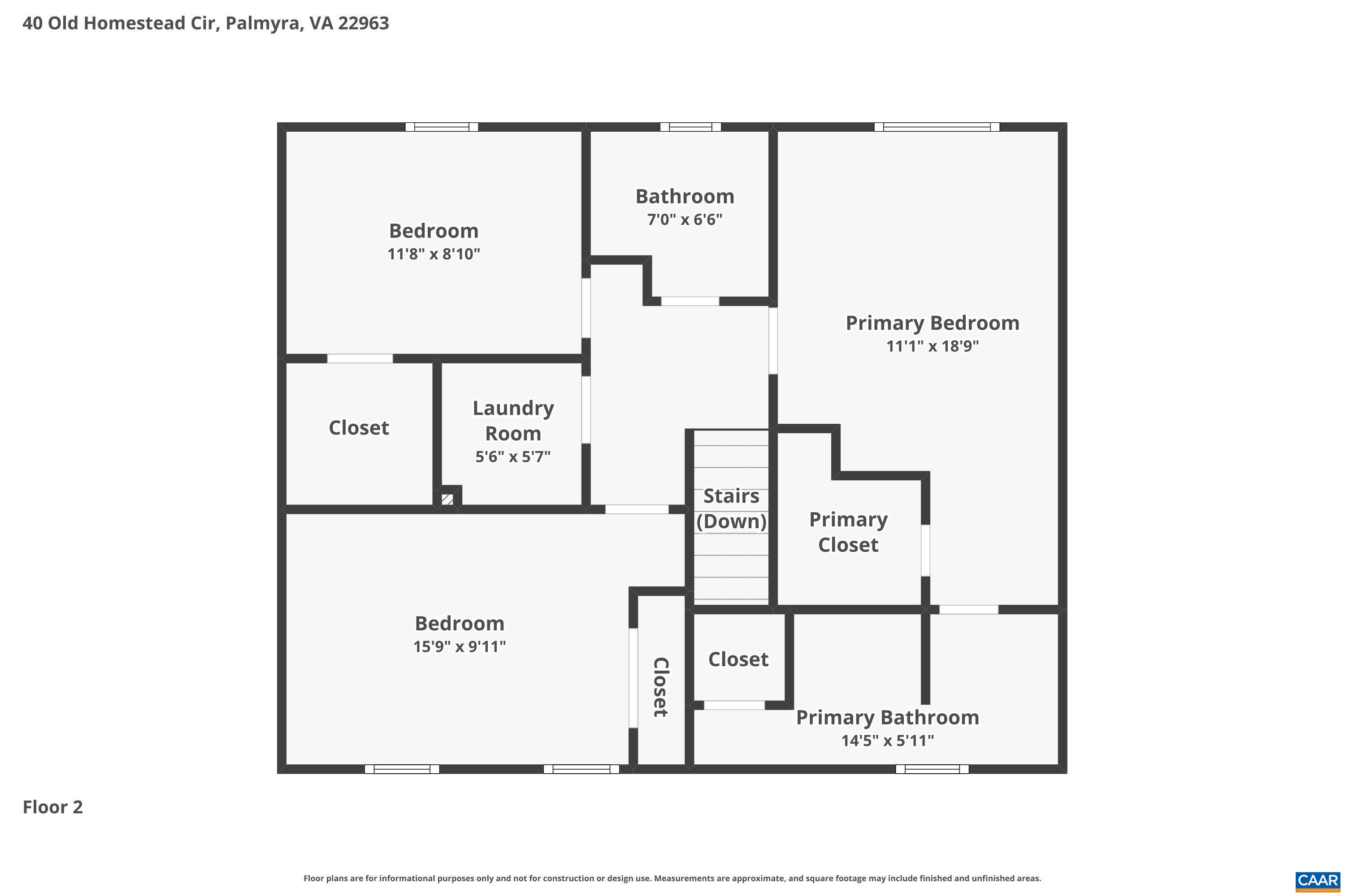 4 OLD HOMESTEAD CIR, PALMYRA, Virginia 22963, 3 Bedrooms Bedrooms, ,2 BathroomsBathrooms,Residential,4 OLD HOMESTEAD CIR,676678 MLS # 676678