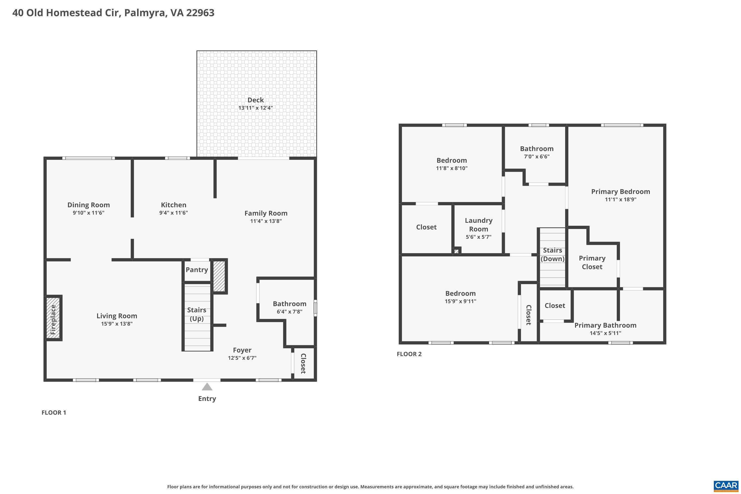 4 OLD HOMESTEAD CIR, PALMYRA, Virginia 22963, 3 Bedrooms Bedrooms, ,2 BathroomsBathrooms,Residential,4 OLD HOMESTEAD CIR,676678 MLS # 676678