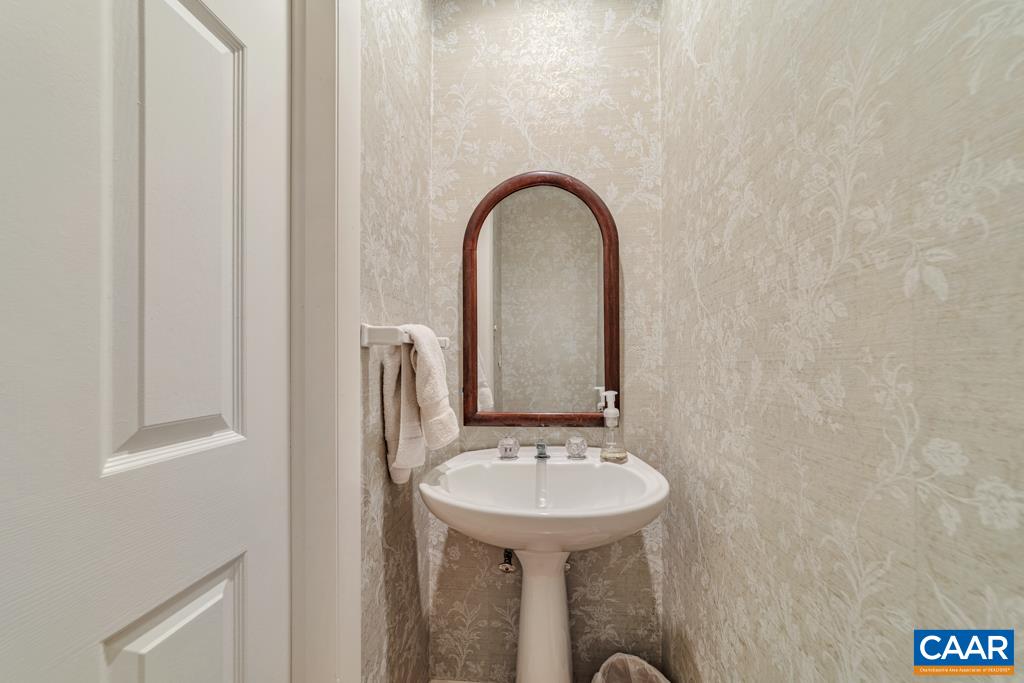 Tiny powder room