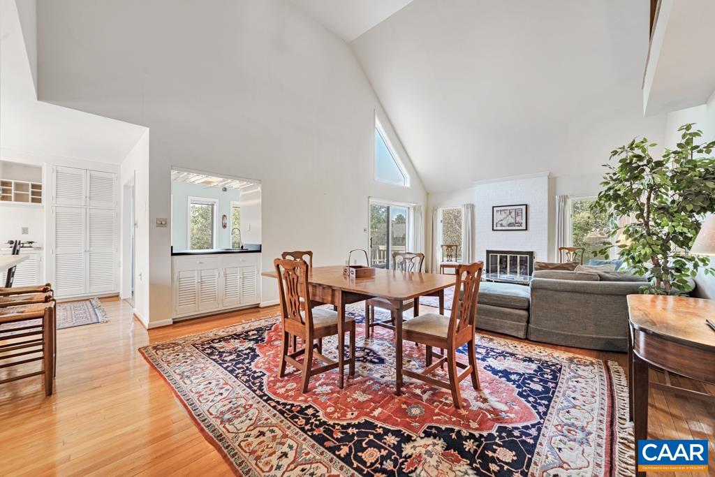 Great Room. Wood floors. Soring ceilings!