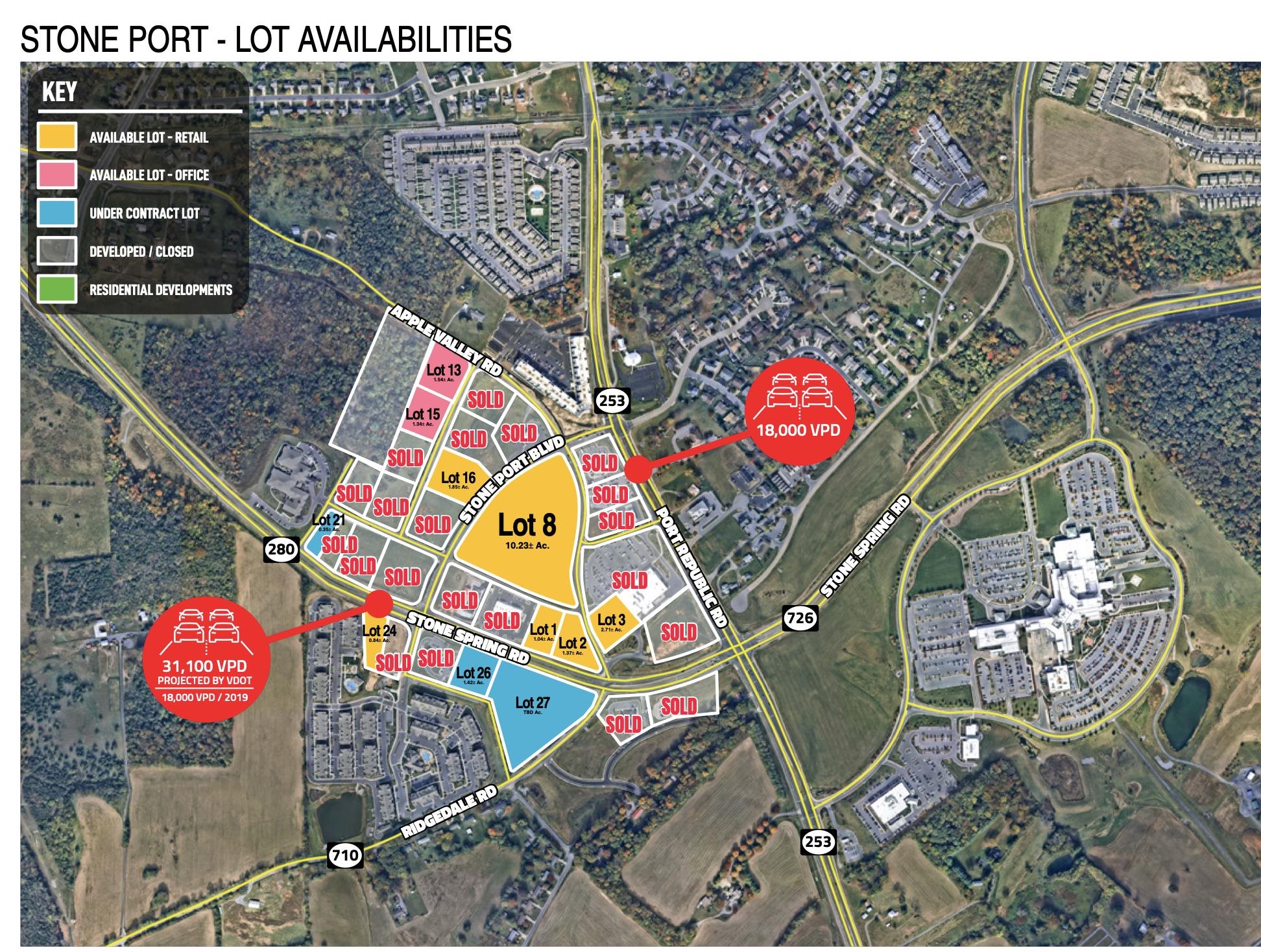 Lot 1 STONE SPRING RD, HARRISONBURG, Virginia 22801, ,Commercial,Lot 1 STONE SPRING RD,671889 MLS # 671889