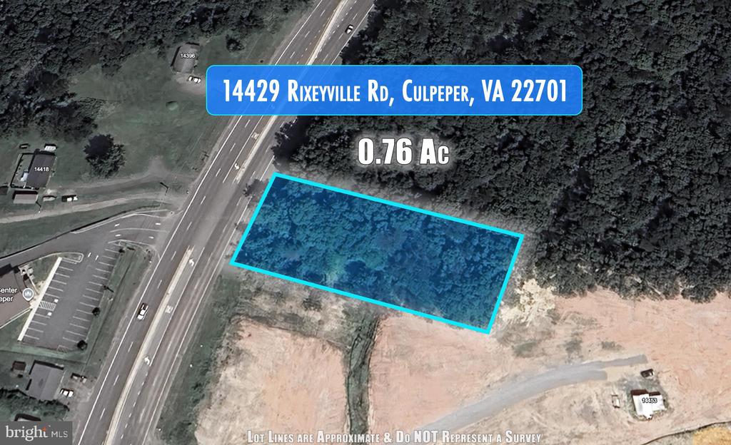 14429 RIXEYVILLE, CULPEPER, Virginia 22701, ,Land,14429 RIXEYVILLE,VACU2013530 MLS # VACU2013530
