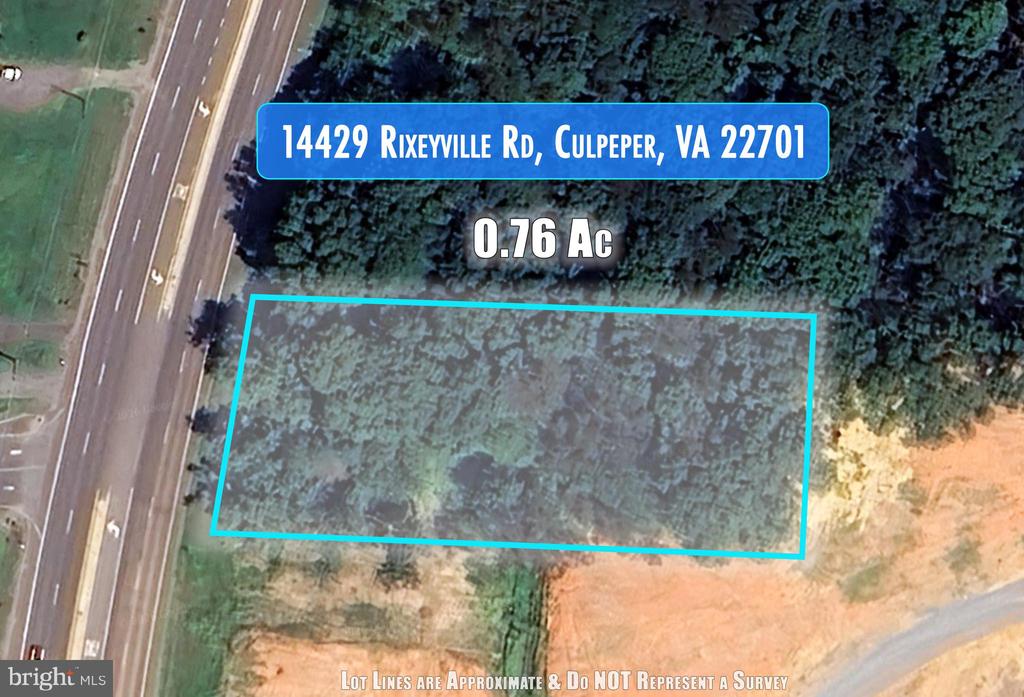 14429 RIXEYVILLE, CULPEPER, Virginia 22701, ,Land,14429 RIXEYVILLE,VACU2013530 MLS # VACU2013530