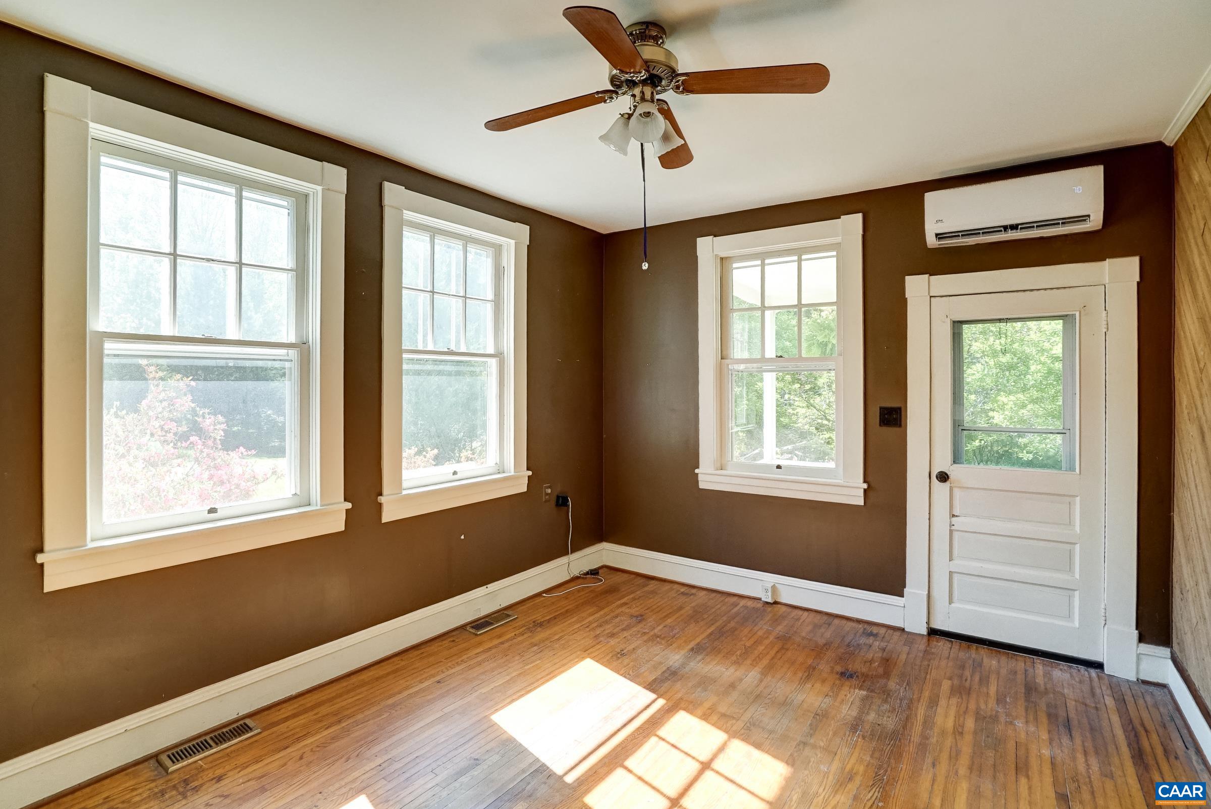 New (2026) Mini Split system with remote control keeps the home comfortable.