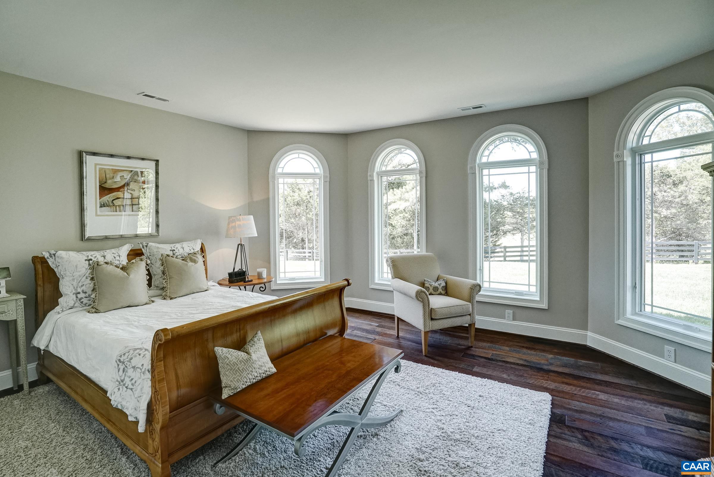 Lower level guest bedroom is just as large as the primary!