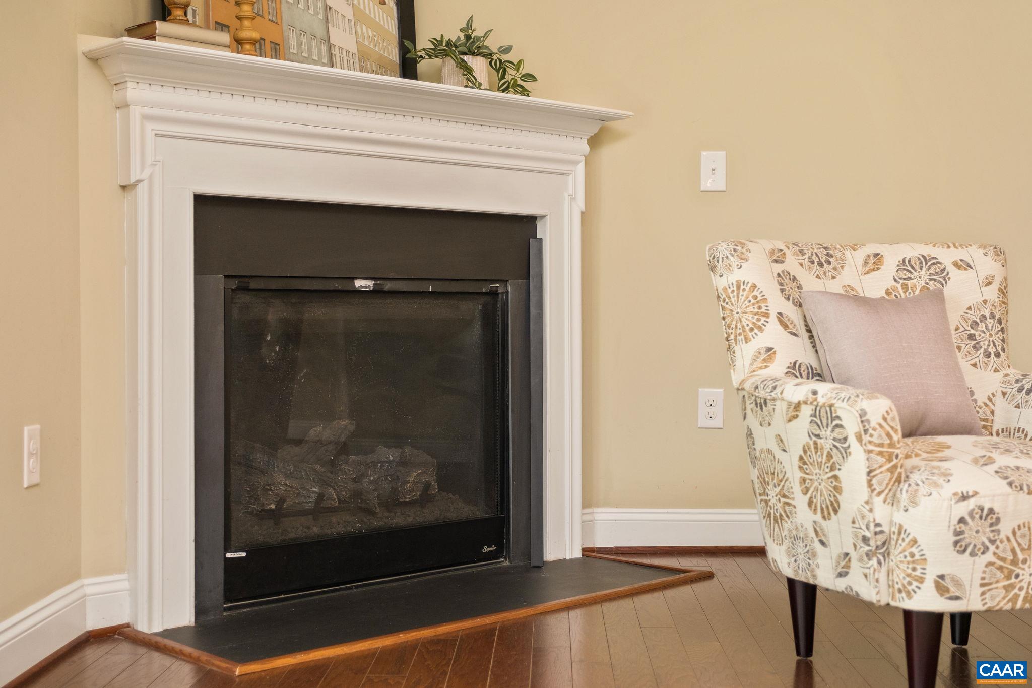 Gas fireplace!