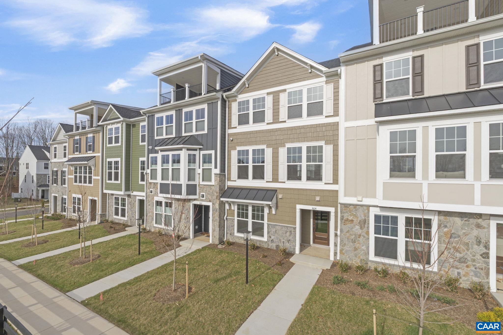3614 HILAH LN, CHARLOTTESVILLE, Virginia 22901, 4 Bedrooms Bedrooms, ,3 BathroomsBathrooms,Residential,Holly II A townhome plan - Elevation F,3614 HILAH LN,676800 MLS # 676800