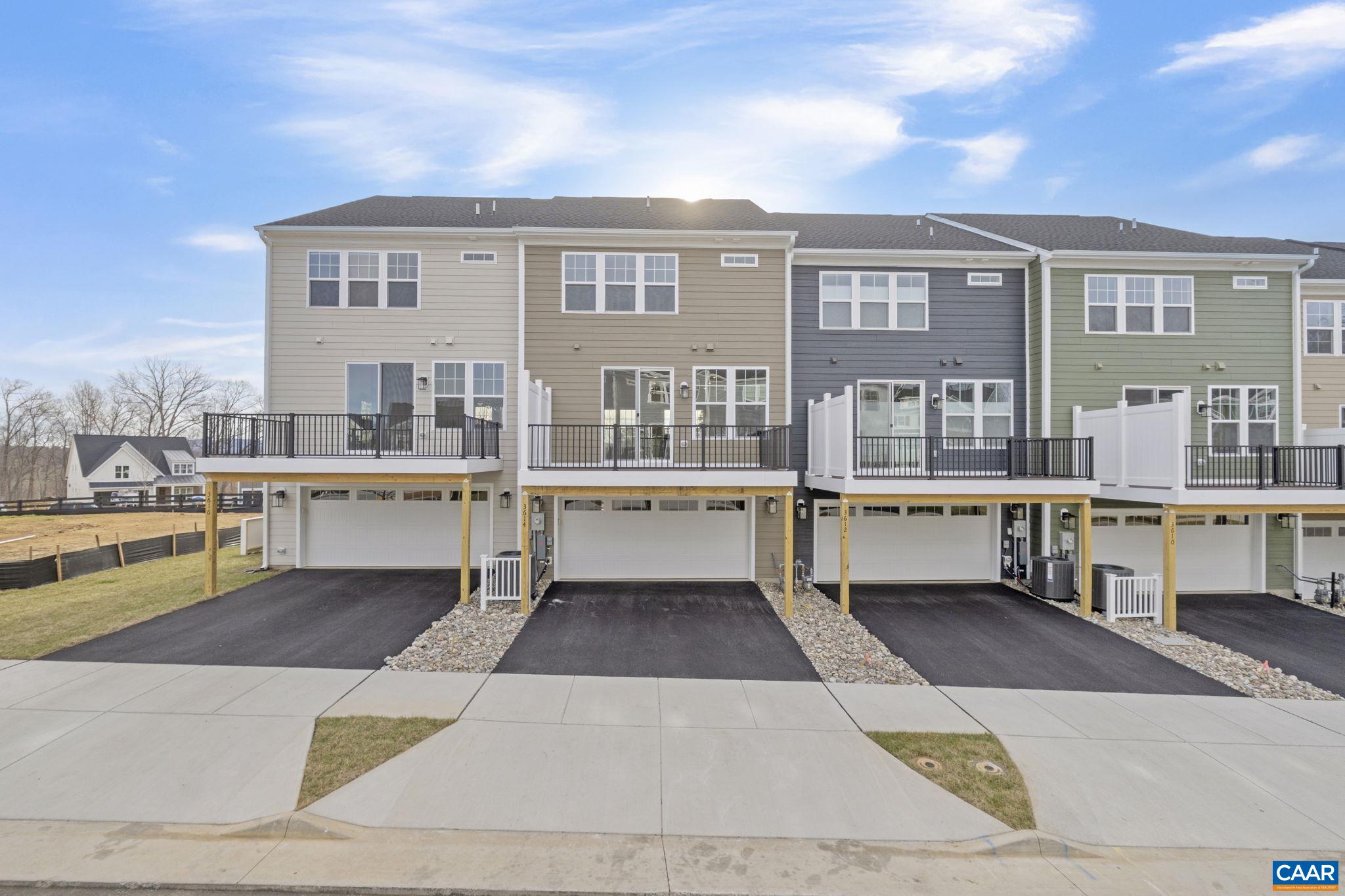 3614 HILAH LN, CHARLOTTESVILLE, Virginia 22901, 4 Bedrooms Bedrooms, ,3 BathroomsBathrooms,Residential,Holly II A townhome plan - Elevation F,3614 HILAH LN,676800 MLS # 676800