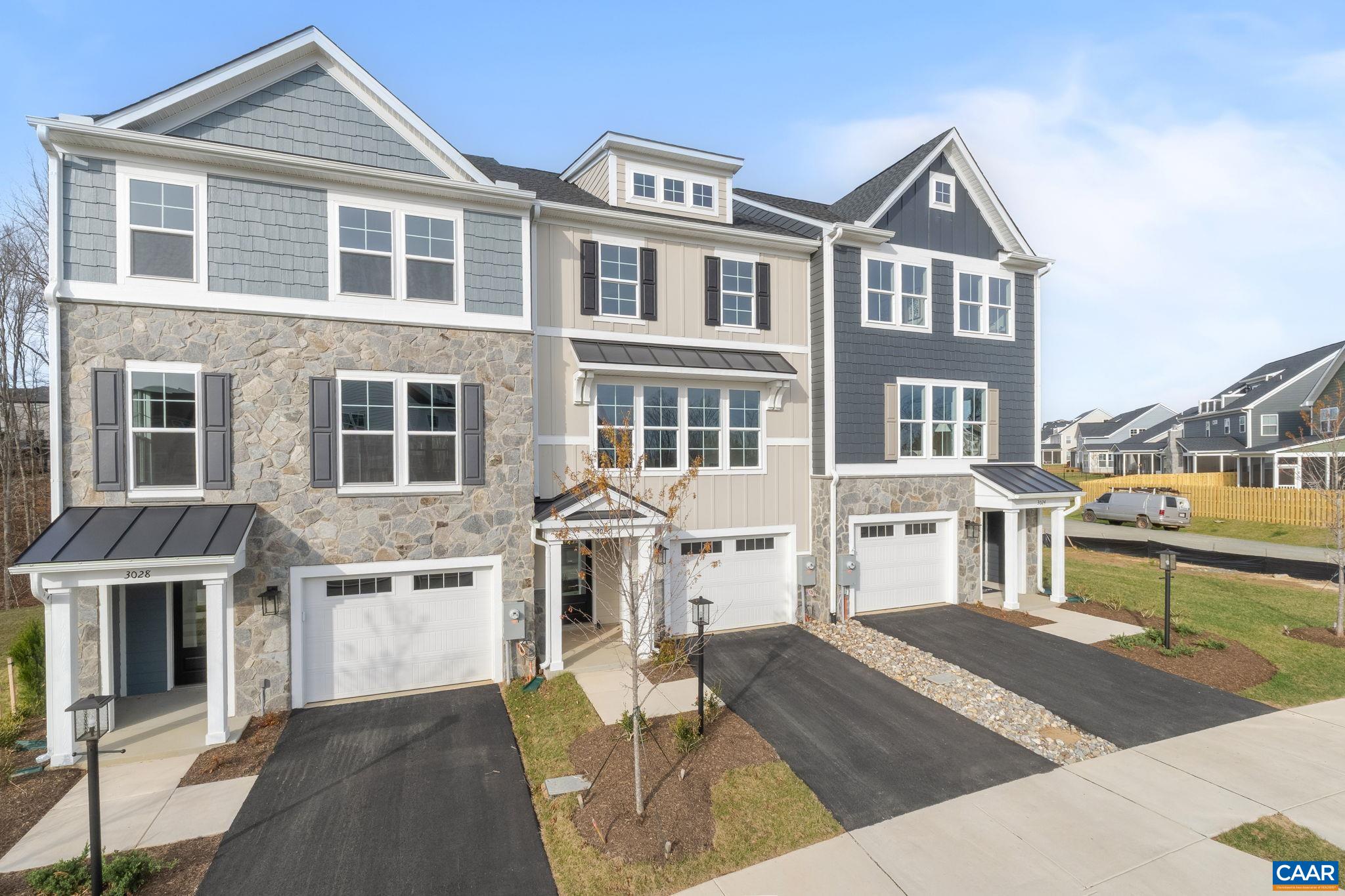 3026 FARROW CIR, CHARLOTTESVILLE, Virginia 22901, 3 Bedrooms Bedrooms, ,2 BathroomsBathrooms,Residential,Holly I A Townhome Plan - Elevation C,3026 FARROW CIR,676806 MLS # 676806