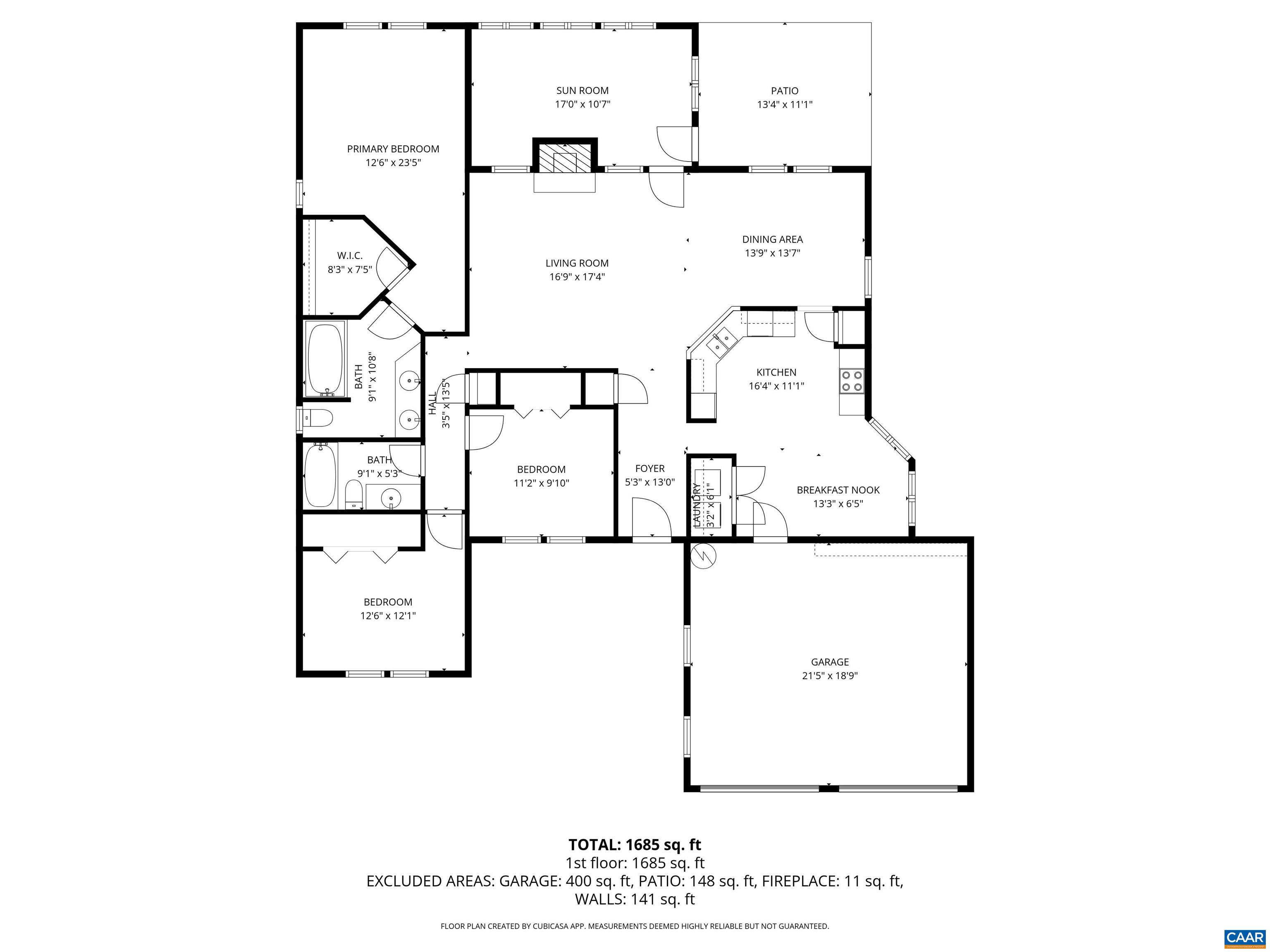 1245 RAINTREE DR, CHARLOTTESVILLE, Virginia 22901, 3 Bedrooms Bedrooms, ,2 BathroomsBathrooms,Residential,1245 RAINTREE DR,676711 MLS # 676711