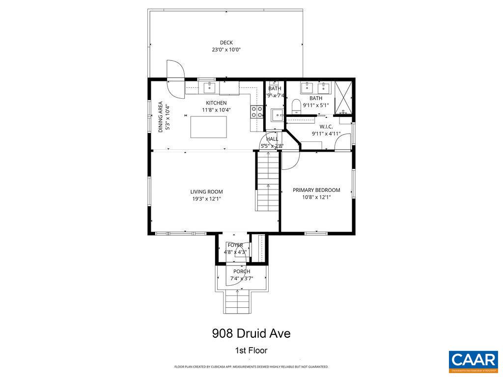 908 DRUID AVE, CHARLOTTESVILLE, Virginia 22902, 4 Bedrooms Bedrooms, ,3 BathroomsBathrooms,Residential,908 DRUID AVE,676766 MLS # 676766