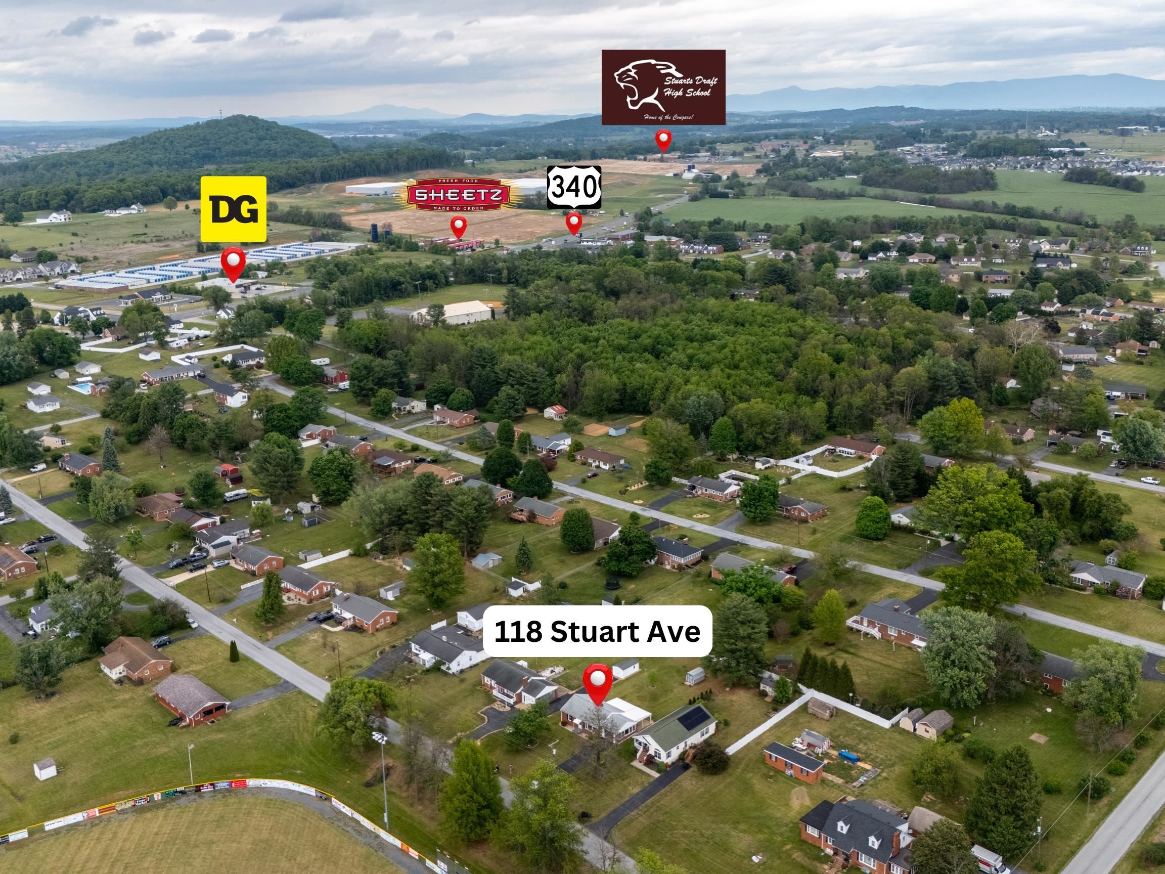 118 STUART AVE, STUARTS DRAFT, Virginia 24477, 2 Bedrooms Bedrooms, ,1 BathroomBathrooms,Residential,118 STUART AVE,676858 MLS # 676858
