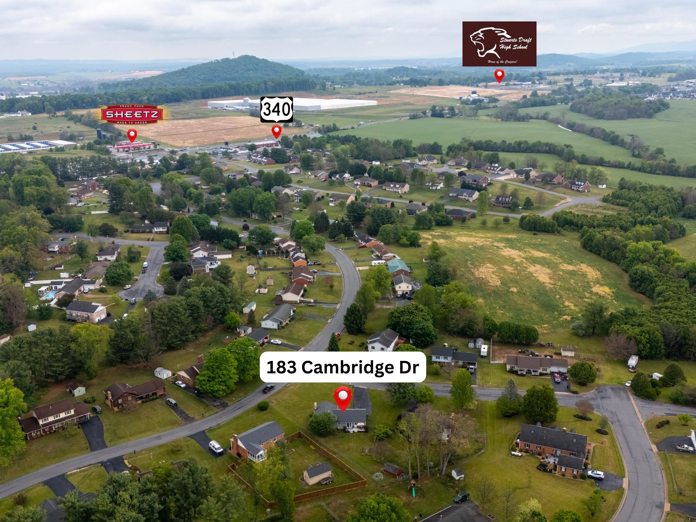 183 CAMBRIDGE DR, STUARTS DRAFT, Virginia 24477, 3 Bedrooms Bedrooms, ,2 BathroomsBathrooms,Residential,183 CAMBRIDGE DR,676982 MLS # 676982