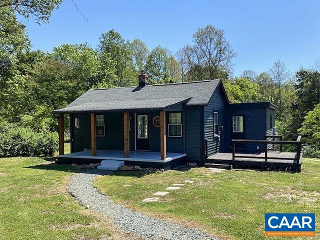 15400 JAMES MADISON HWY, PALMYRA, Virginia 22963, 3 Bedrooms Bedrooms, ,1 BathroomBathrooms,Residential,Cottage with Stream on 6+ acres!,15400 JAMES MADISON HWY,677068 MLS # 677068