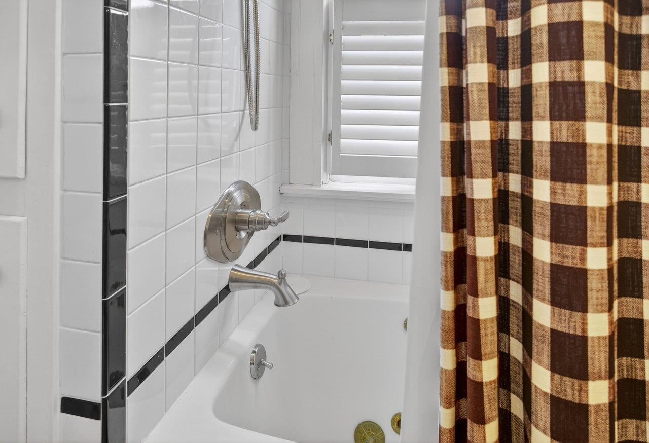 Complete with a tub/shower