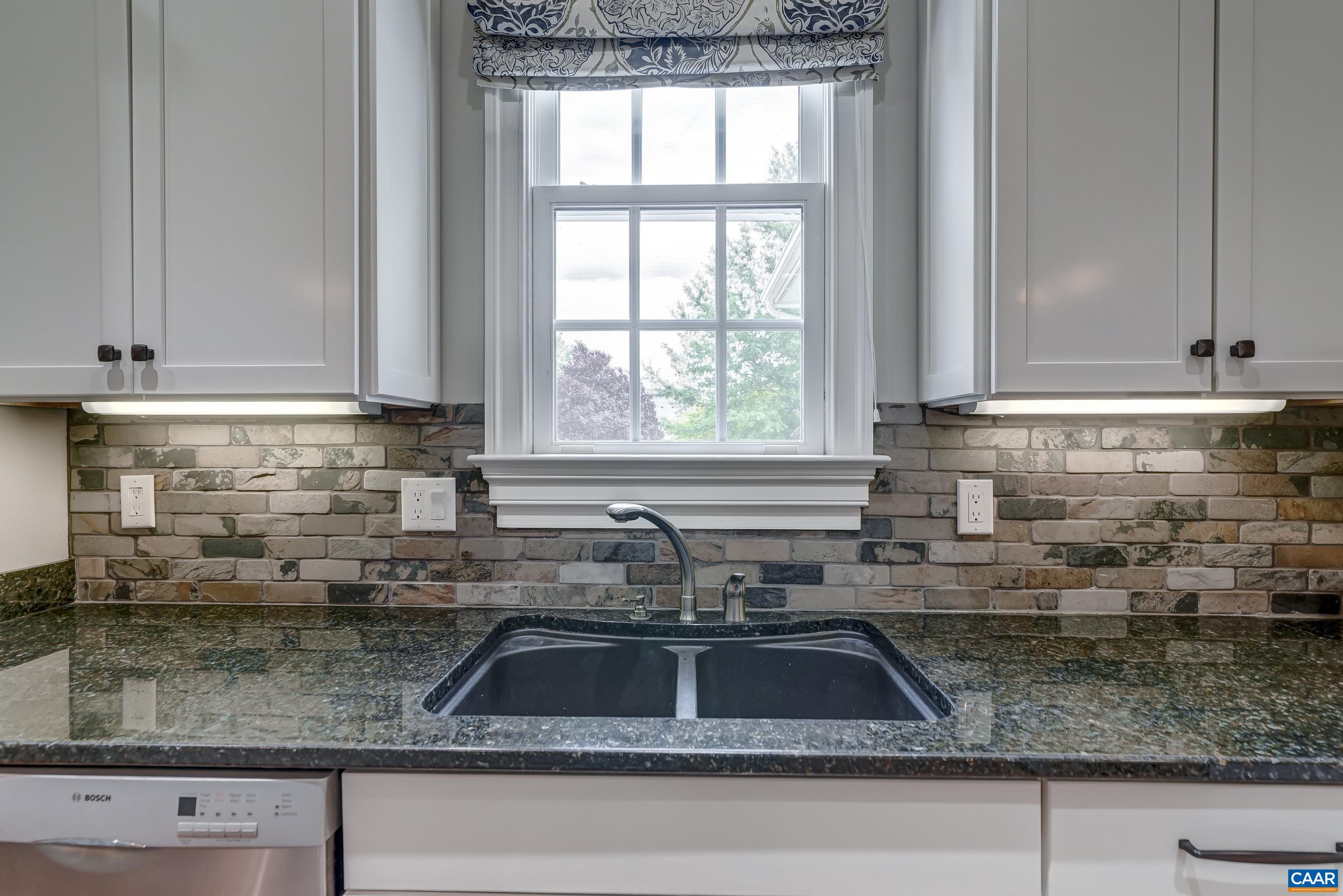 Beautiful tile backsplash