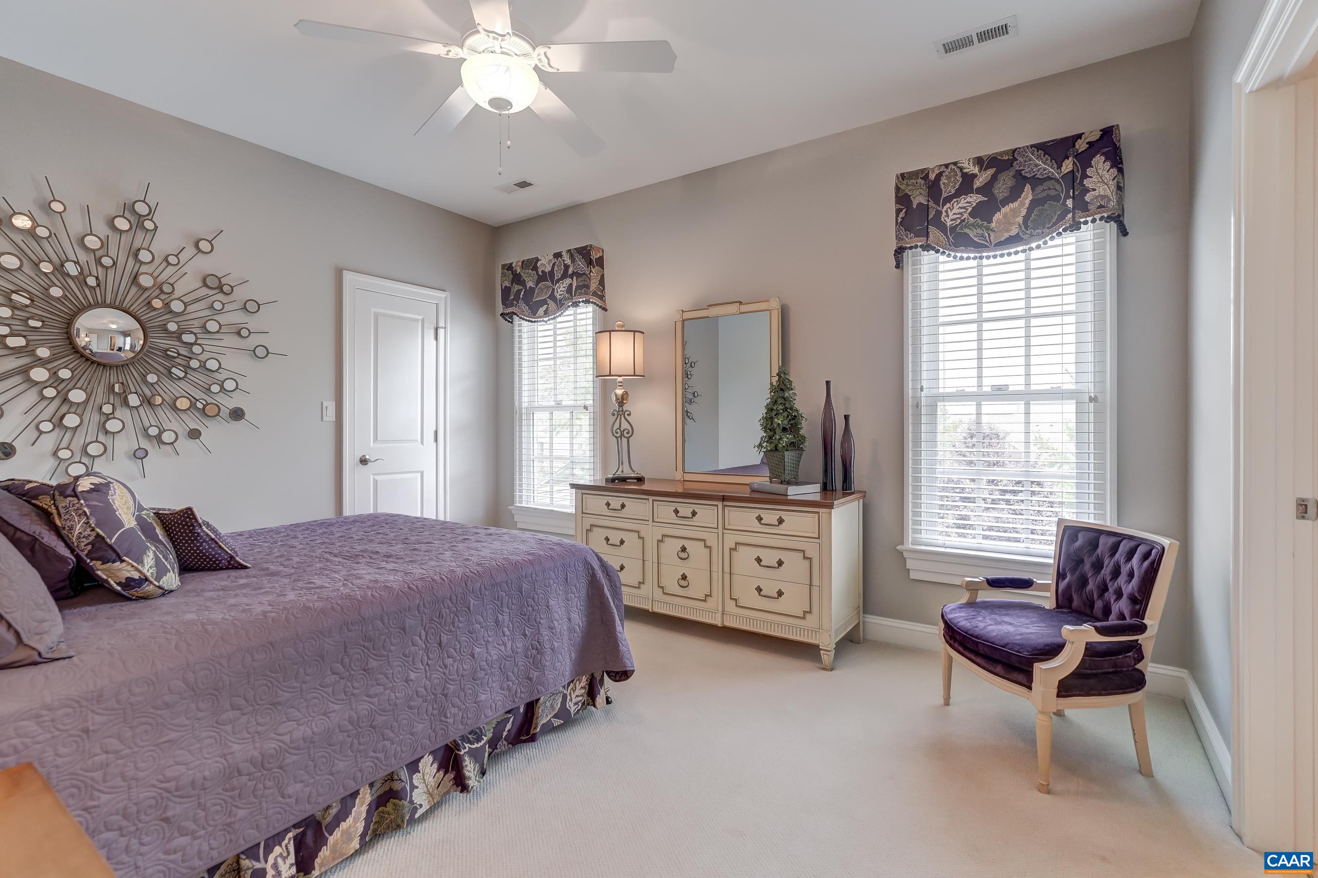 Bedroom 5 connects to hall bathroom and is great for guests!