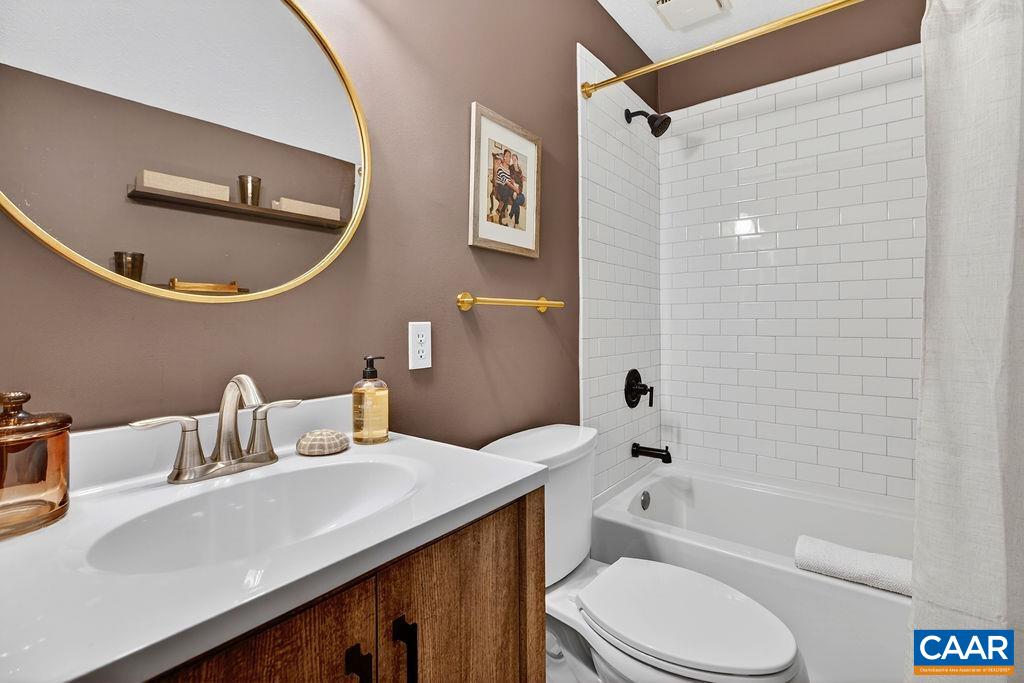 Luxury bathroom off of the upstairs bedroom.