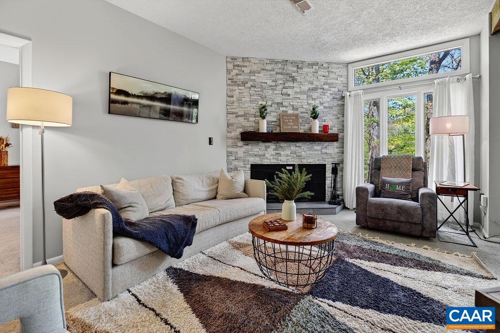 Beautifully renovated 2 BR, 2 BA condo with a nice one-level floor plan.