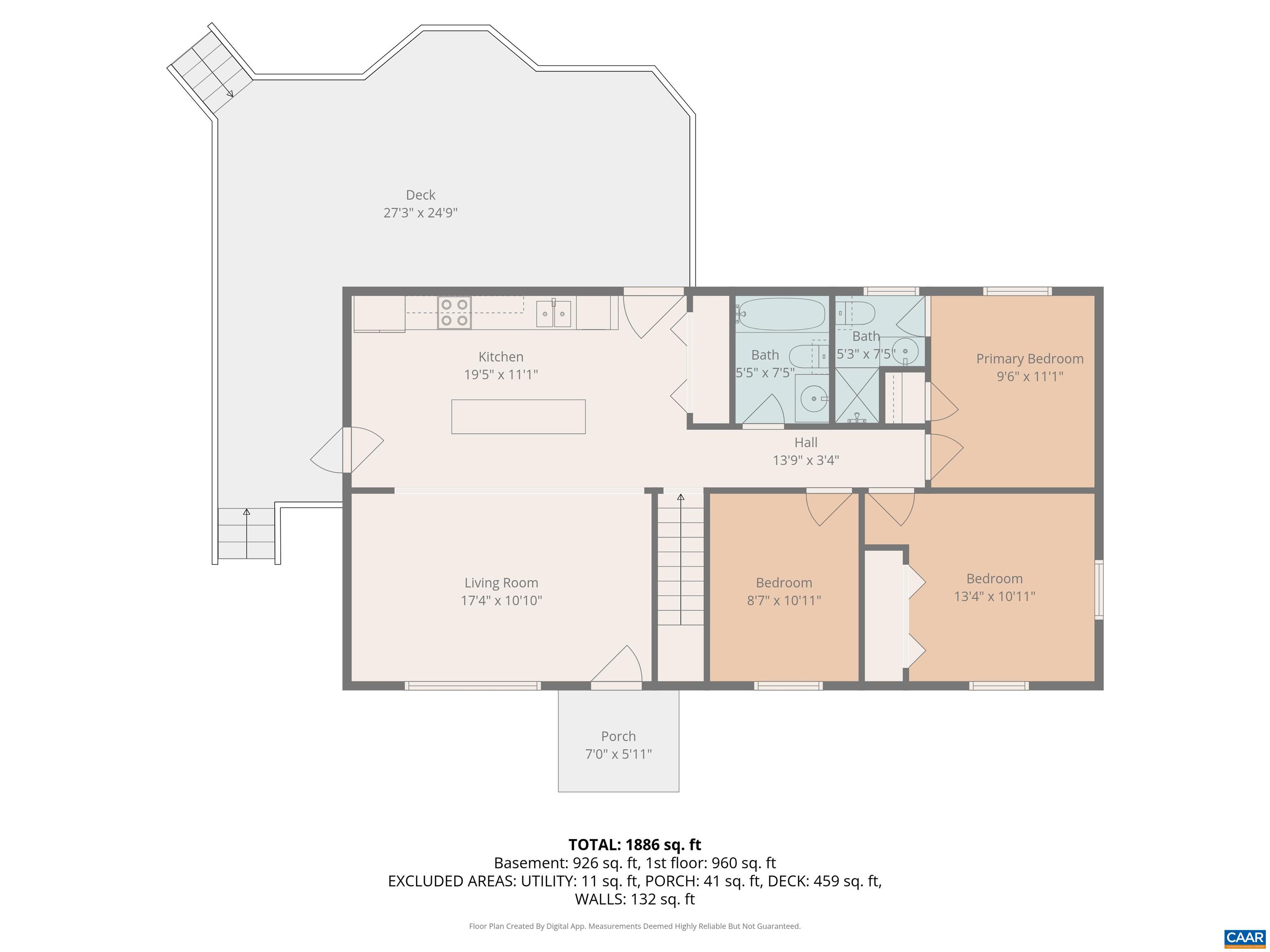 525 JESTER LN, CHARLOTTESVILLE, Virginia 22911, 4 Bedrooms Bedrooms, ,3 BathroomsBathrooms,Residential,525 JESTER LN,677243 MLS # 677243