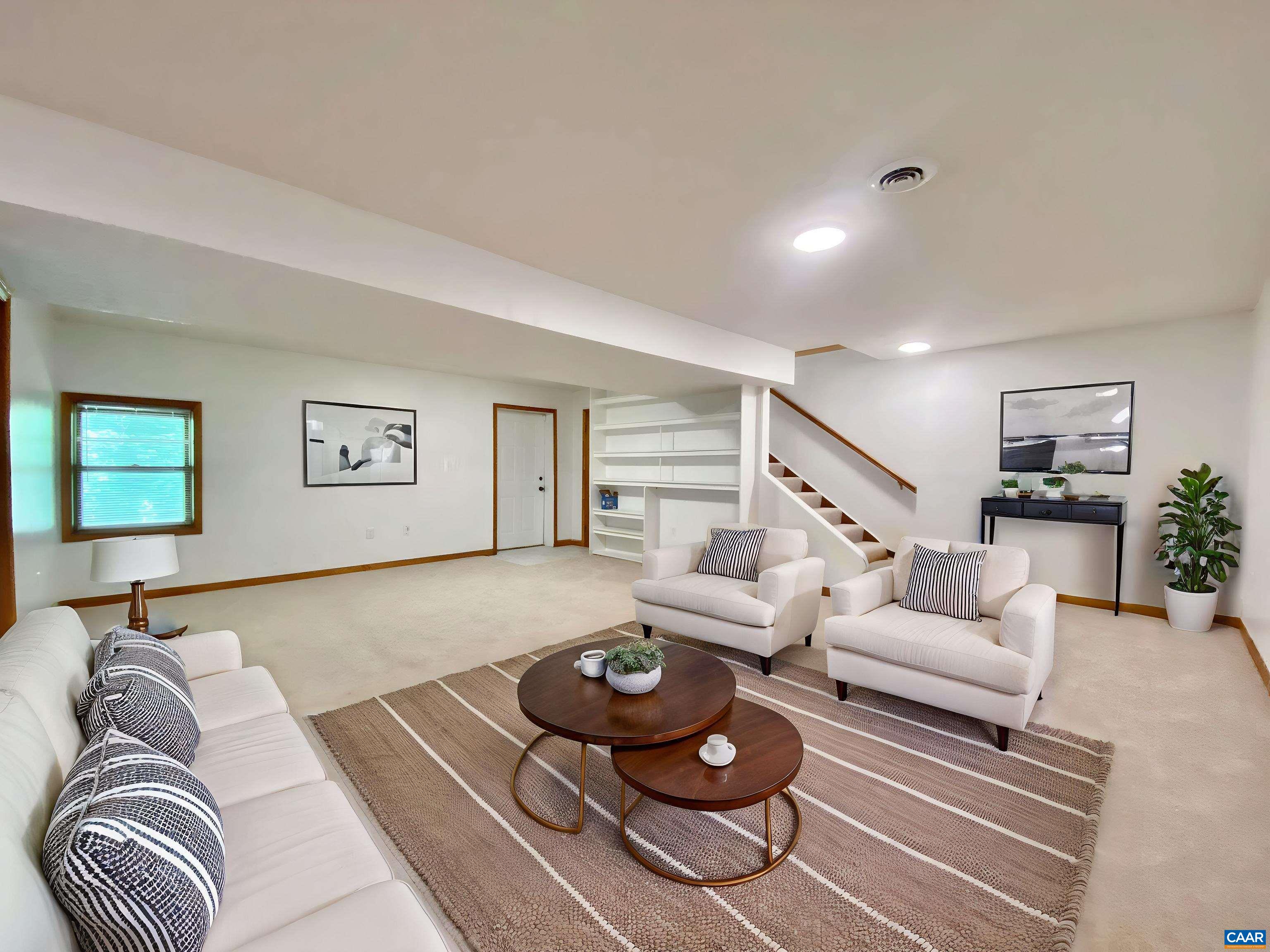 Virtual staged - very flexible space! Add a 4th bedroom, create a family/rec room. Virtual staged - very flexible space! Add a 4th bedroom, create a family/rec room.