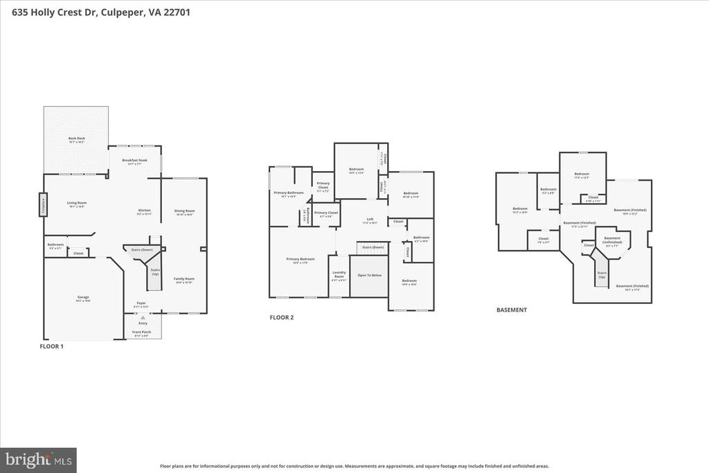 635 HOLLY CREST DR, CULPEPER, Virginia 22701, 4 Bedrooms Bedrooms, ,6 BathroomsBathrooms,Residential,635 HOLLY CREST DR,VACU2013672 MLS # VACU2013672 635 HOLLY CREST DR, CULPEPER, Virginia 22701, 4 Bedrooms Bedrooms, ,6 BathroomsBathrooms,Residential,635 HOLLY CREST DR,VACU2013672 MLS # VACU2013672