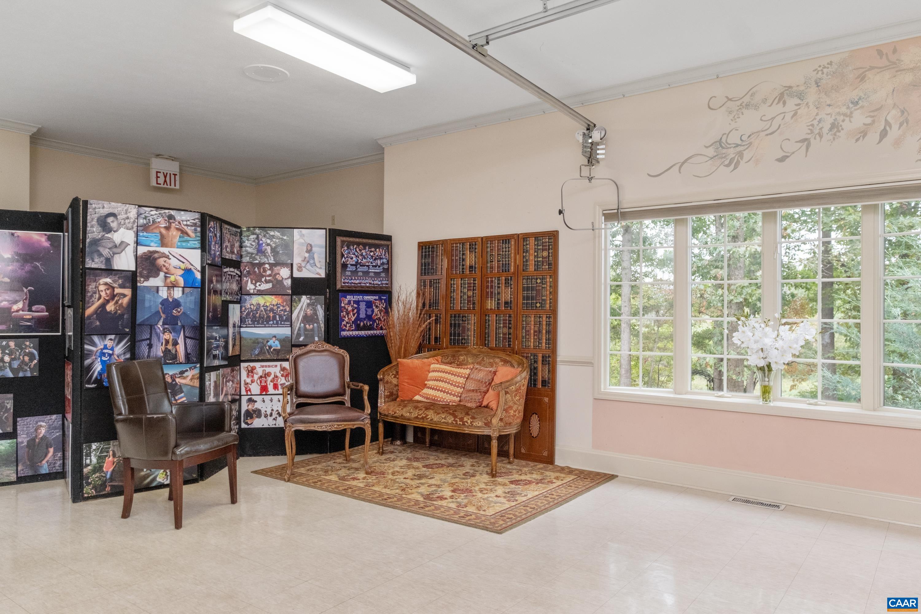 Alternate view of studio/multipurpose room.