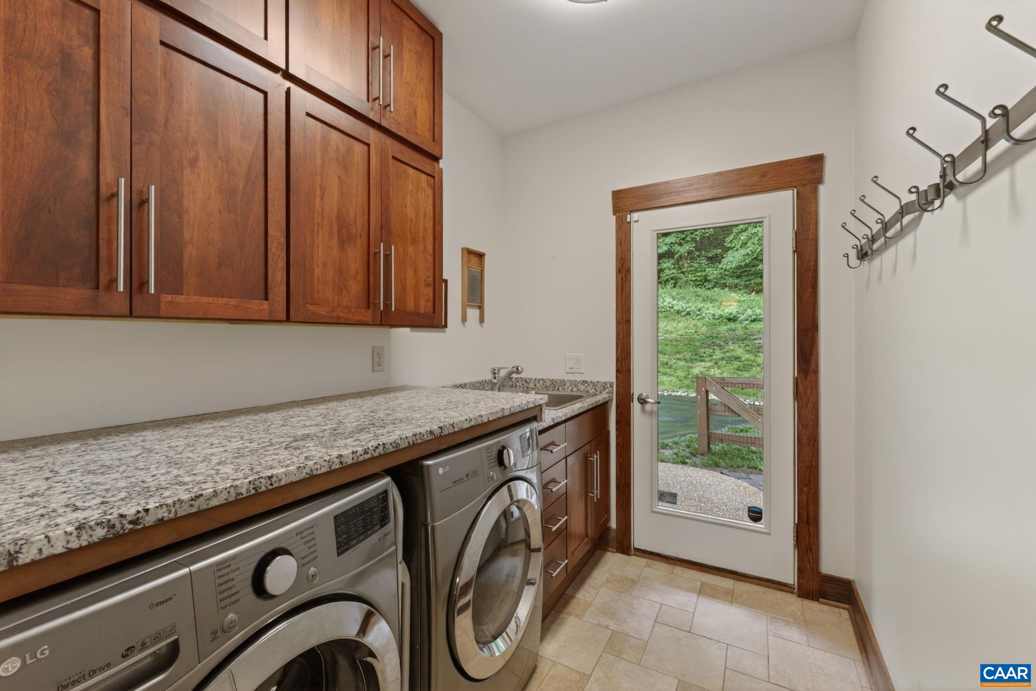Main level laundry. Main level laundry.