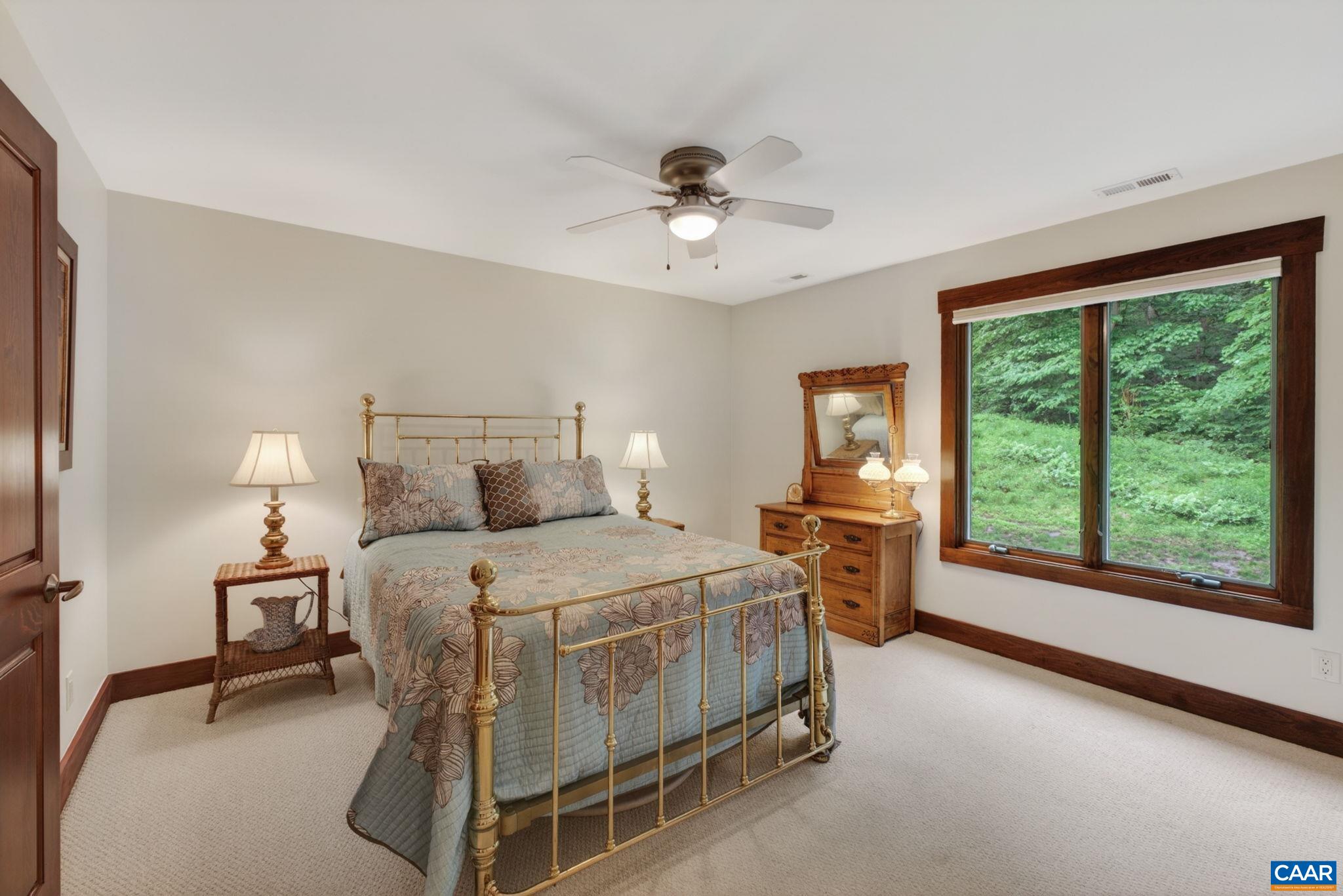 One of three upper level bedrooms. One of three upper level bedrooms.