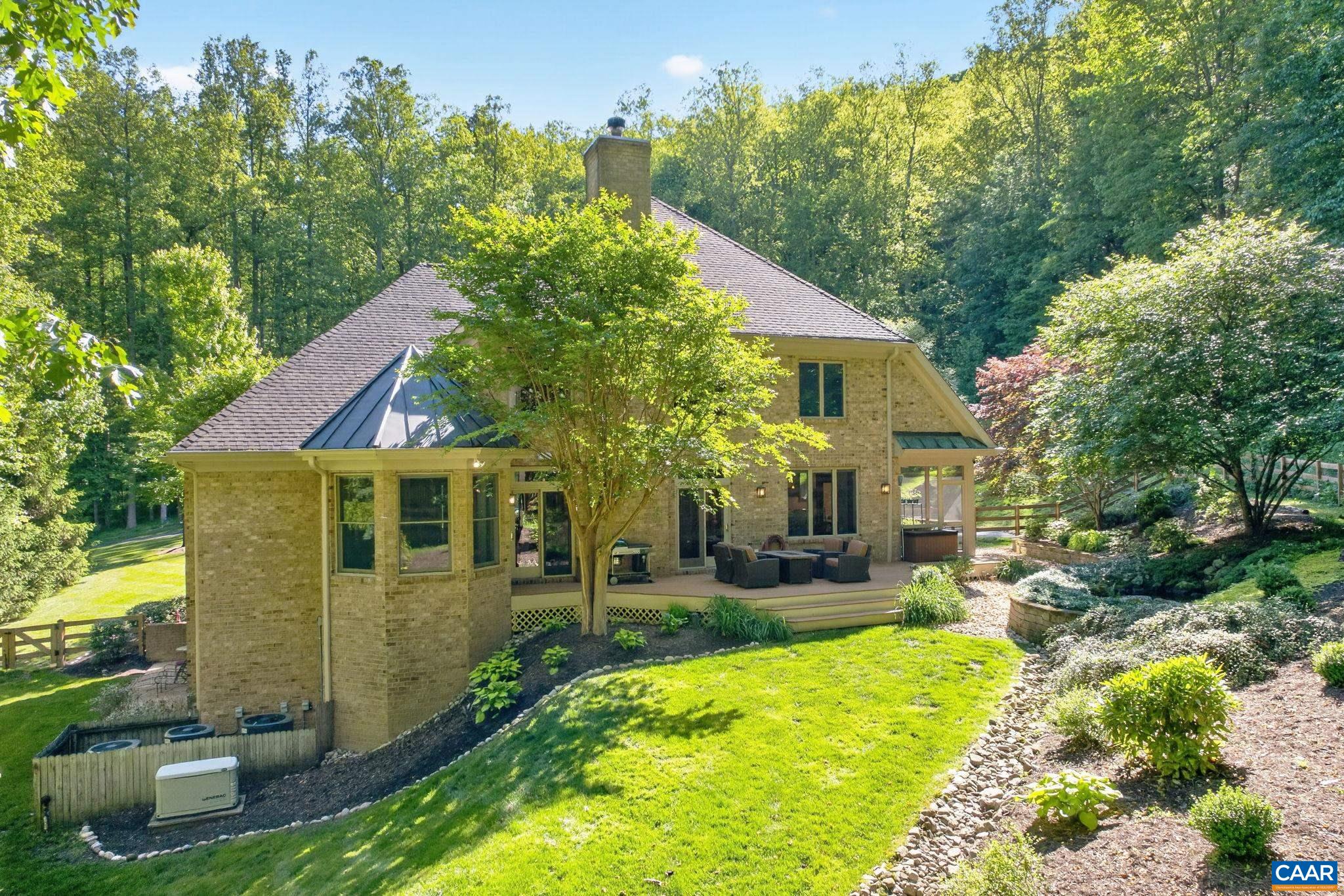Rear of home. Rear of home.