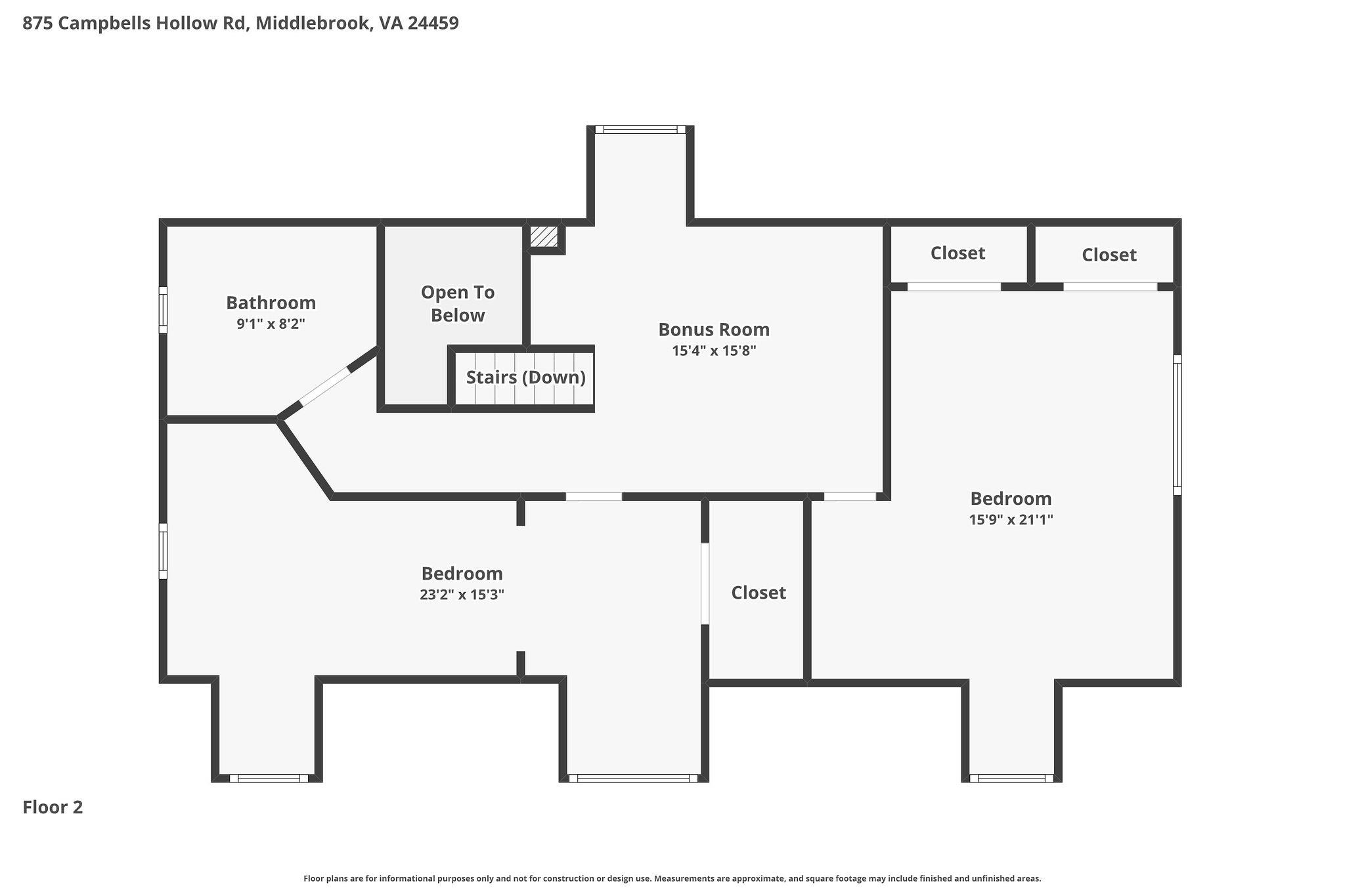875 CAMPBELLS HOLLOW RD, MIDDLEBROOK, Virginia 24459, 3 Bedrooms Bedrooms, ,2 BathroomsBathrooms,Residential,875 CAMPBELLS HOLLOW RD,677353 MLS # 677353