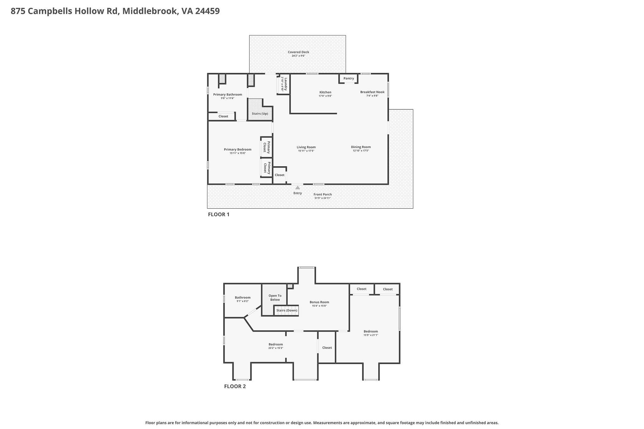 875 CAMPBELLS HOLLOW RD, MIDDLEBROOK, Virginia 24459, 3 Bedrooms Bedrooms, ,2 BathroomsBathrooms,Residential,875 CAMPBELLS HOLLOW RD,677353 MLS # 677353