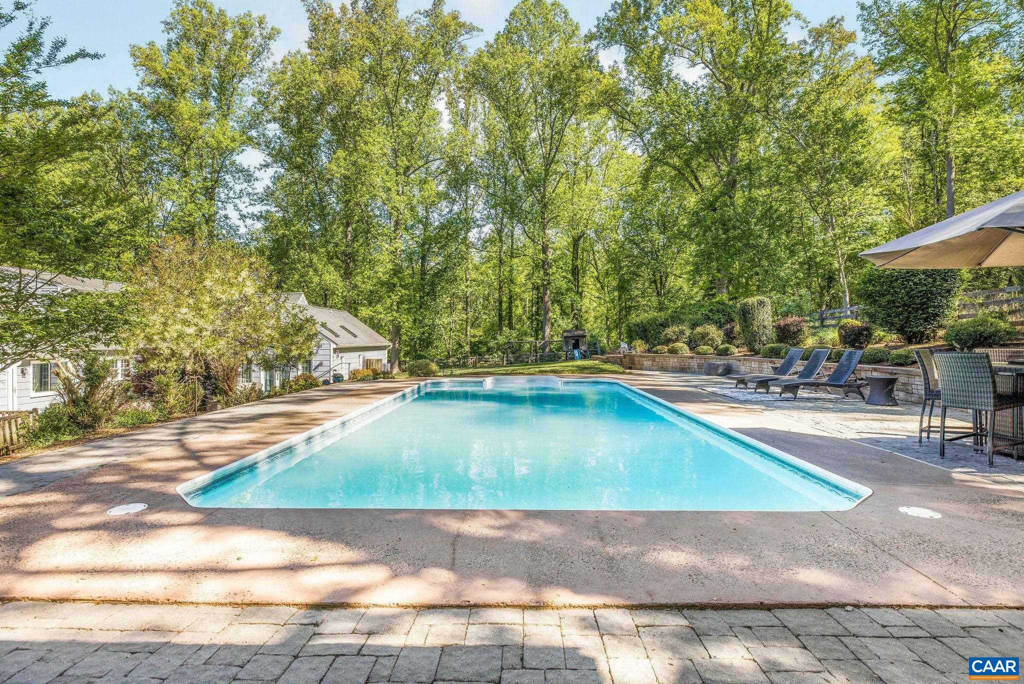Beautiful salt water pool will be the highlight of your summer!