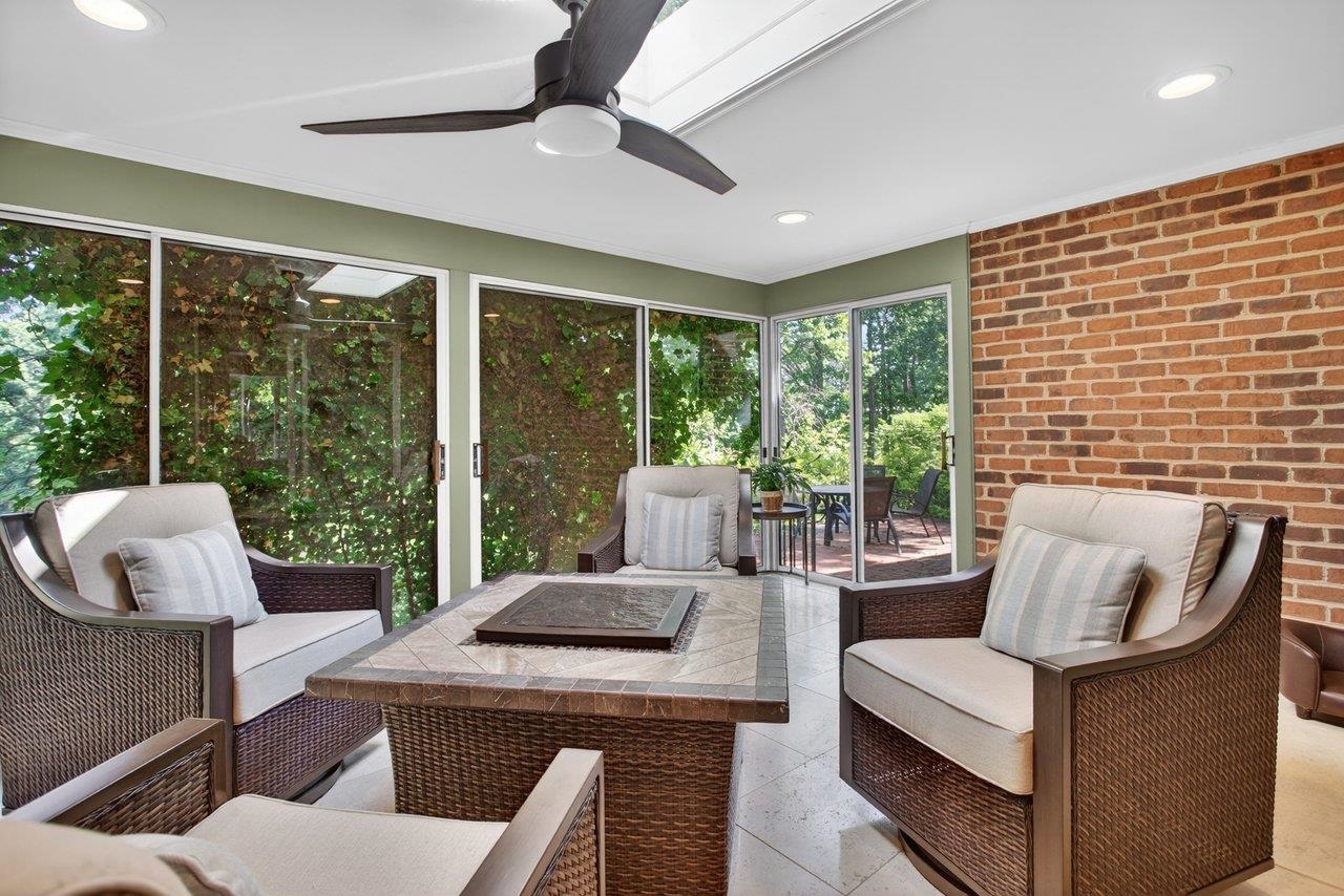 Features heated tile flooring making this a retreat to enjoy year round Features heated tile flooring making this a retreat to enjoy year round