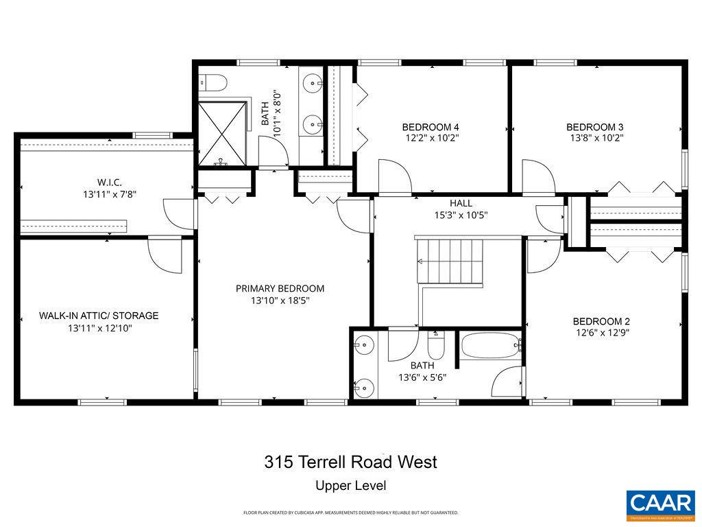 315 TERRELL RD W, CHARLOTTESVILLE, Virginia 22901, 4 Bedrooms Bedrooms, ,3 BathroomsBathrooms,Residential,315 TERRELL RD W,677359 MLS # 677359