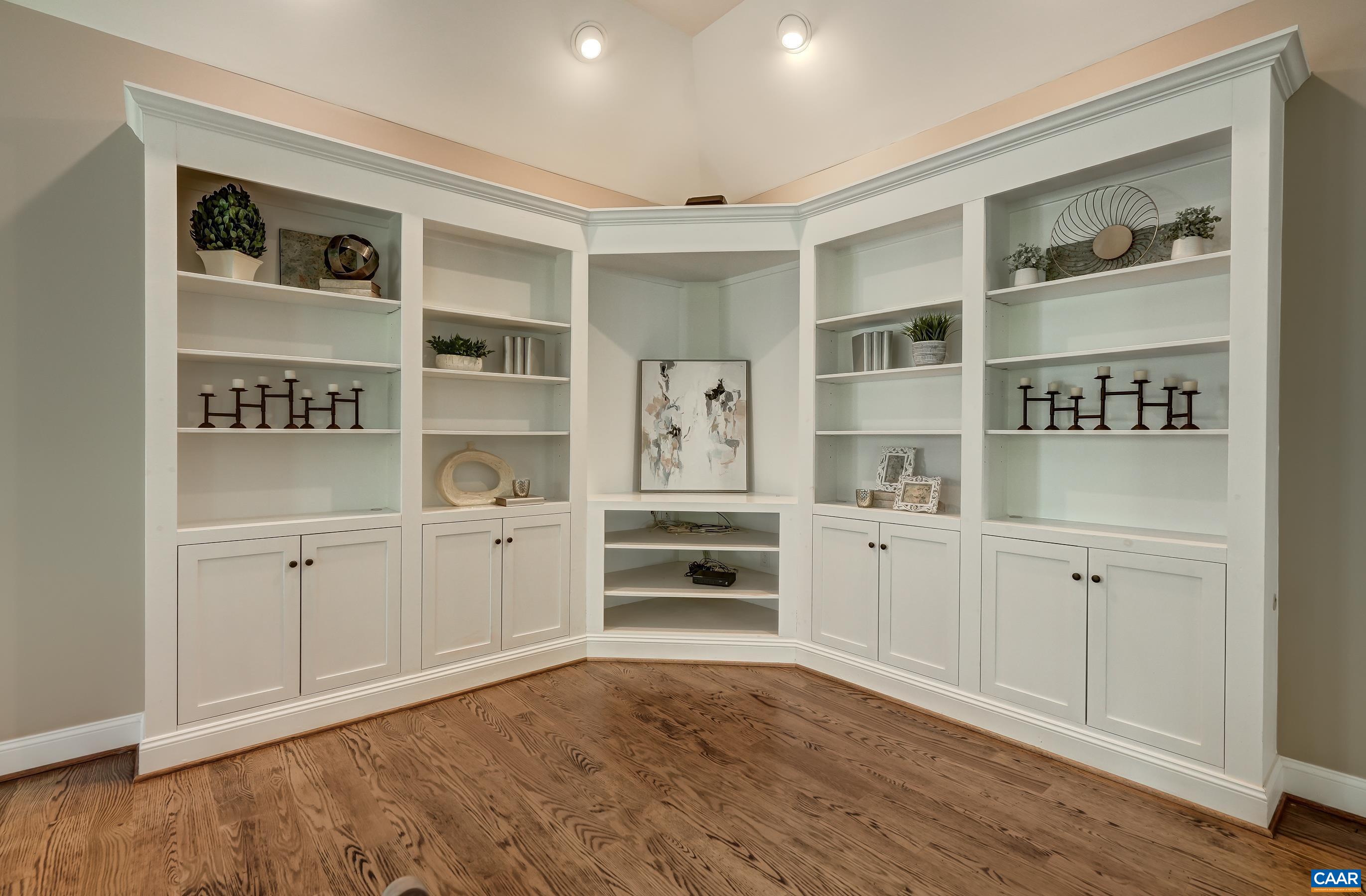 Built-ins for storage and display.