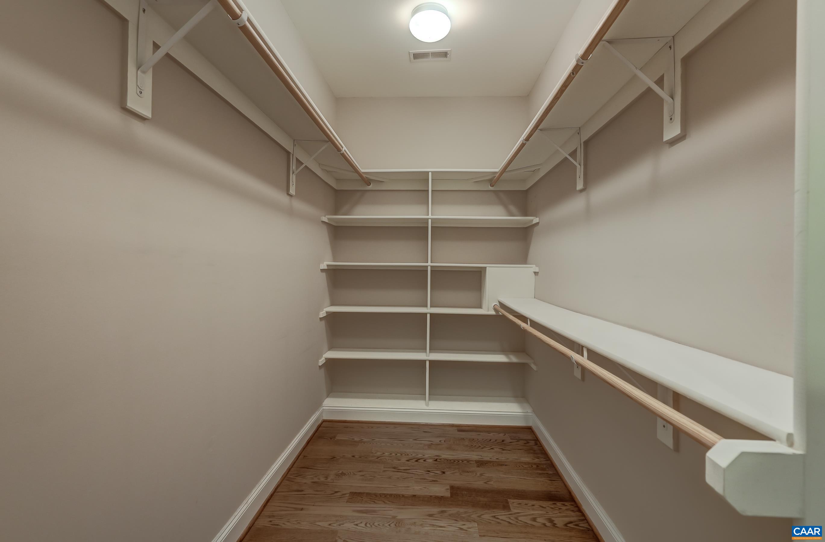 Primary closet.