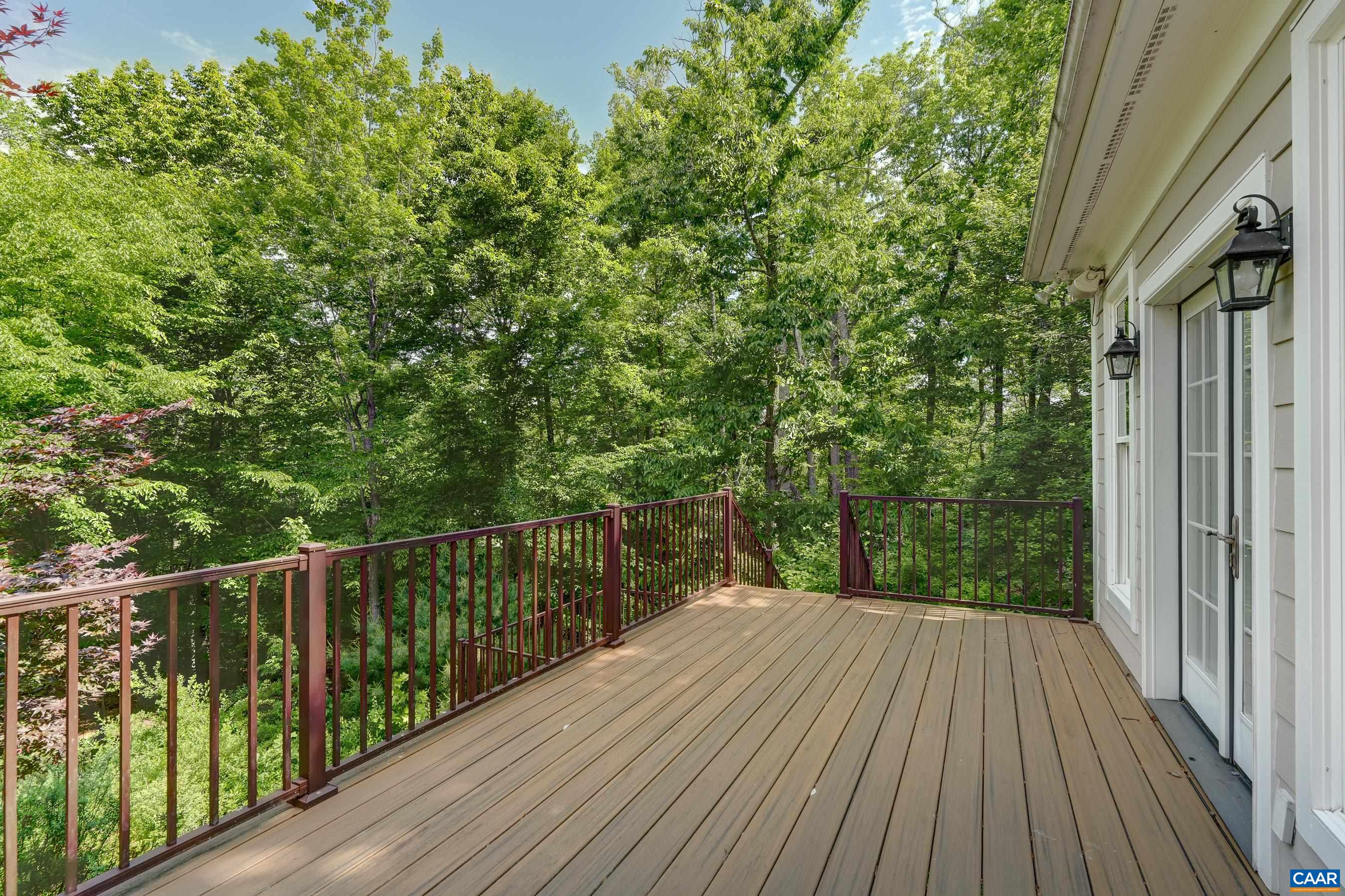 Private deck off the primary suite.