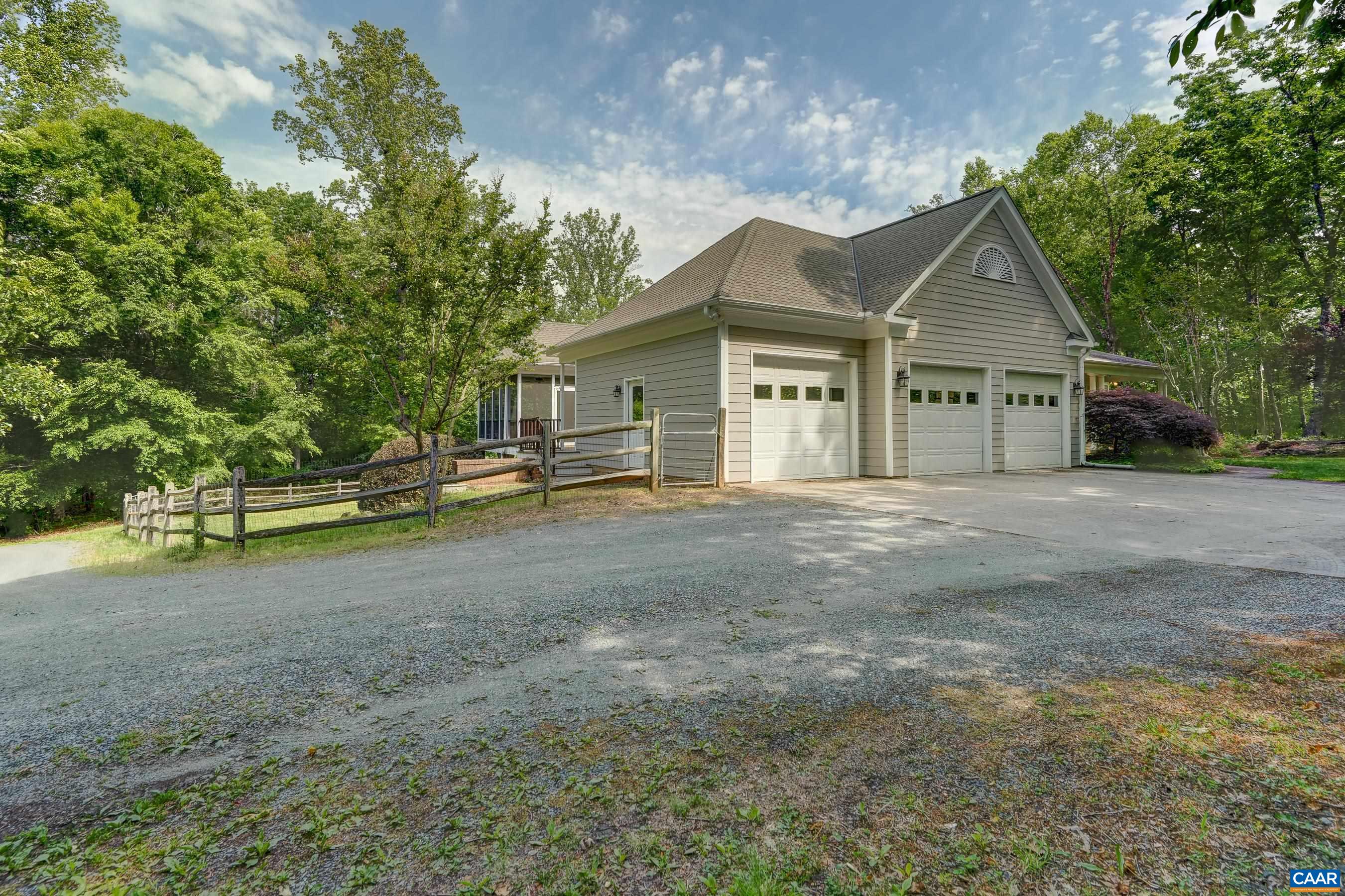Three car garage!