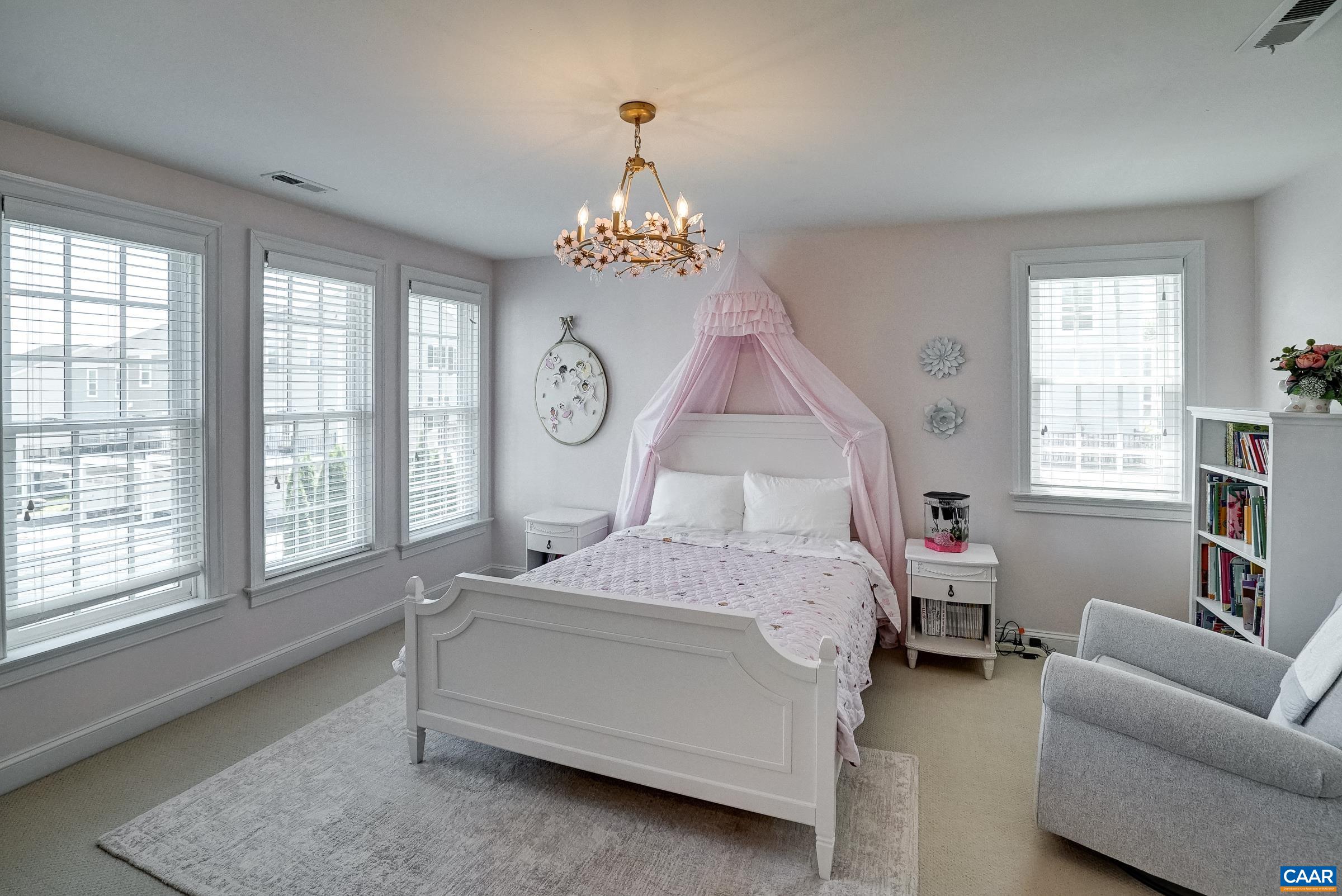 Second floor features four large bedrooms, each with large closet. Second floor features four large bedrooms, each with large closet.
